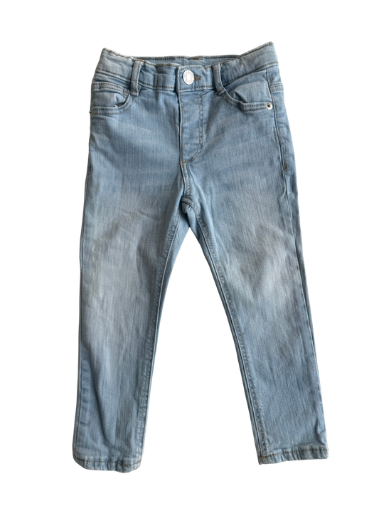 ZARA Jeans skinny hellblau 98