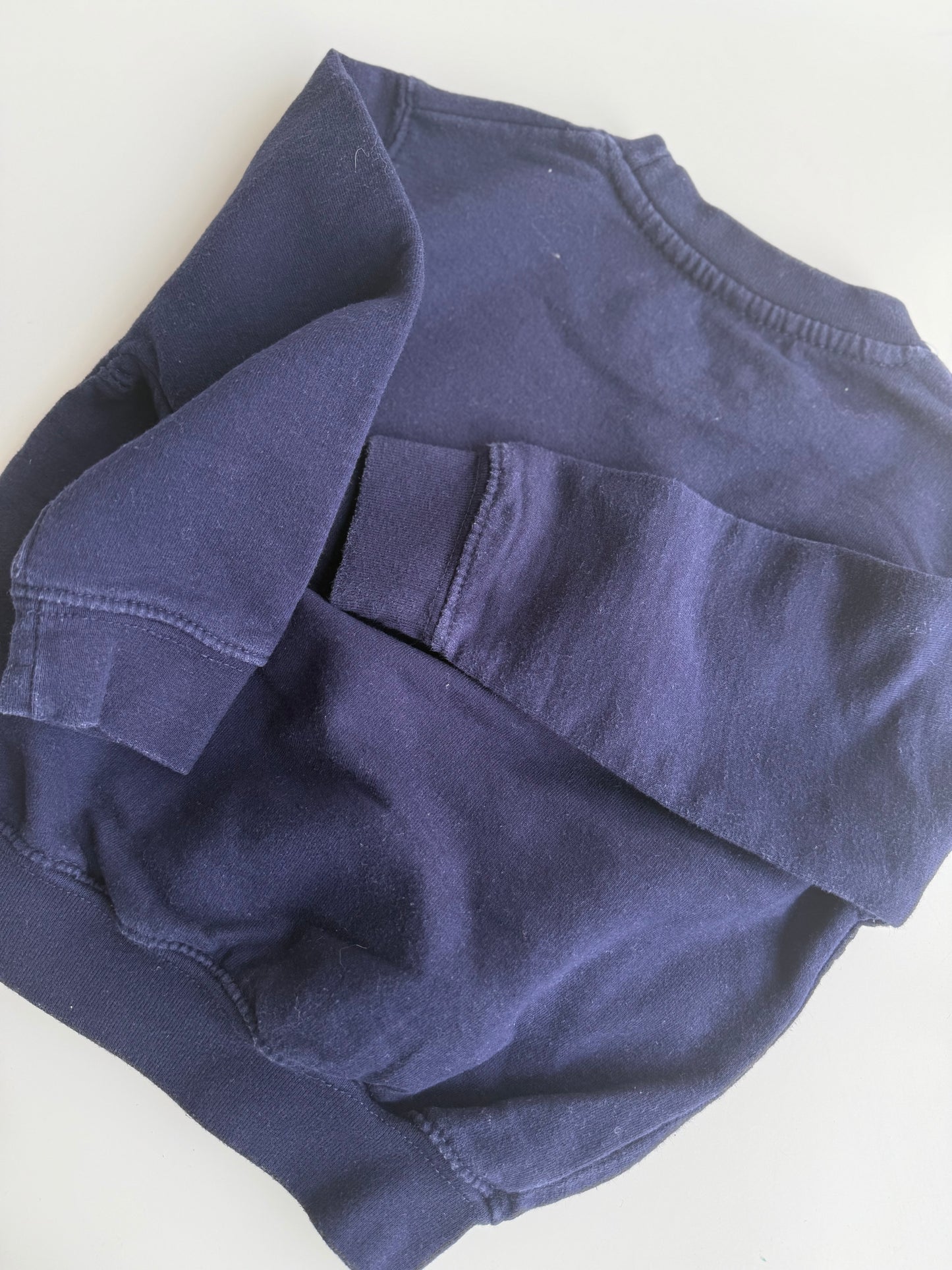 MP Sweatshirt Dackel Gold dunkelblau 98/104