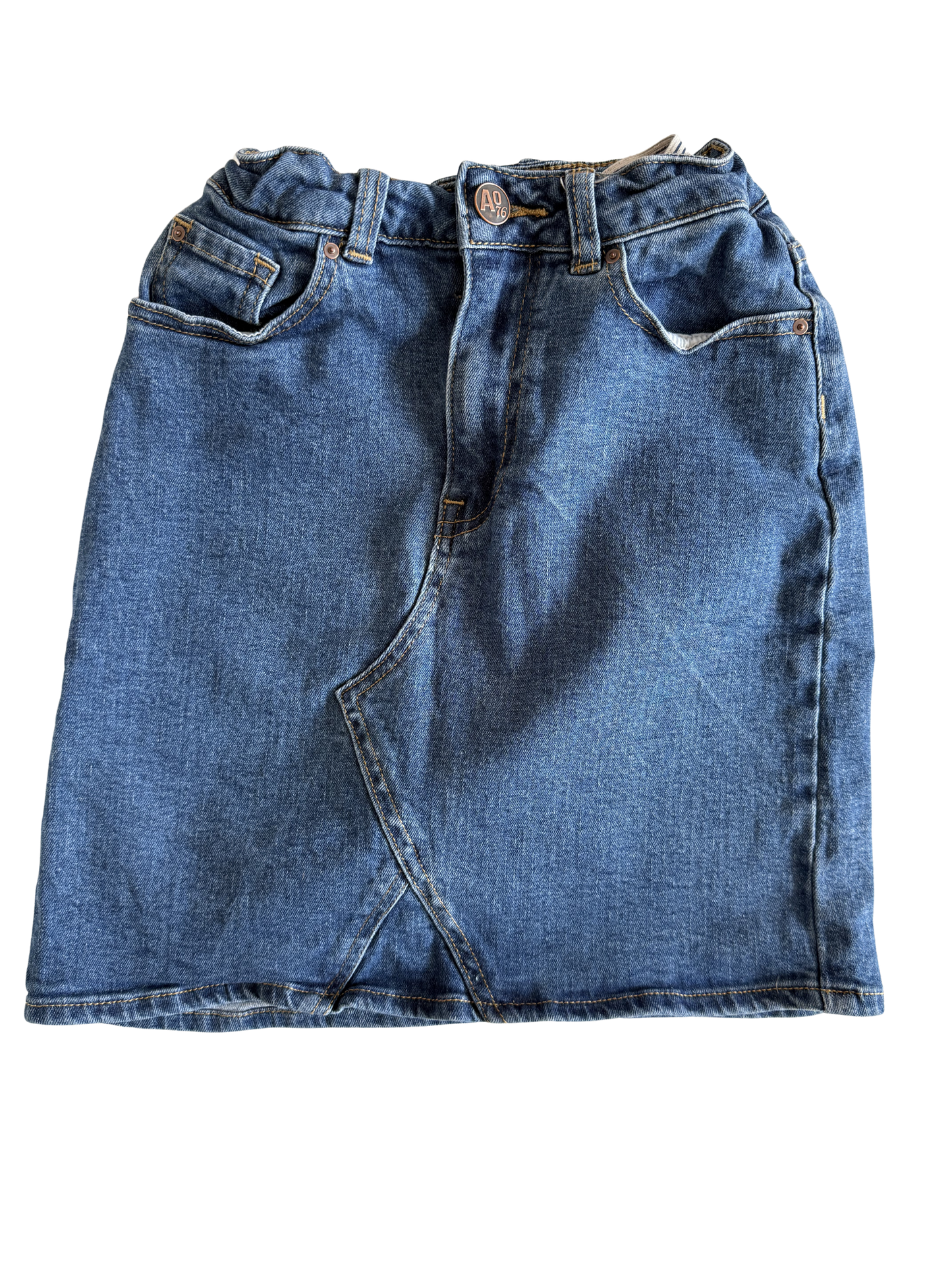 AO76 Jeansrock blau 152