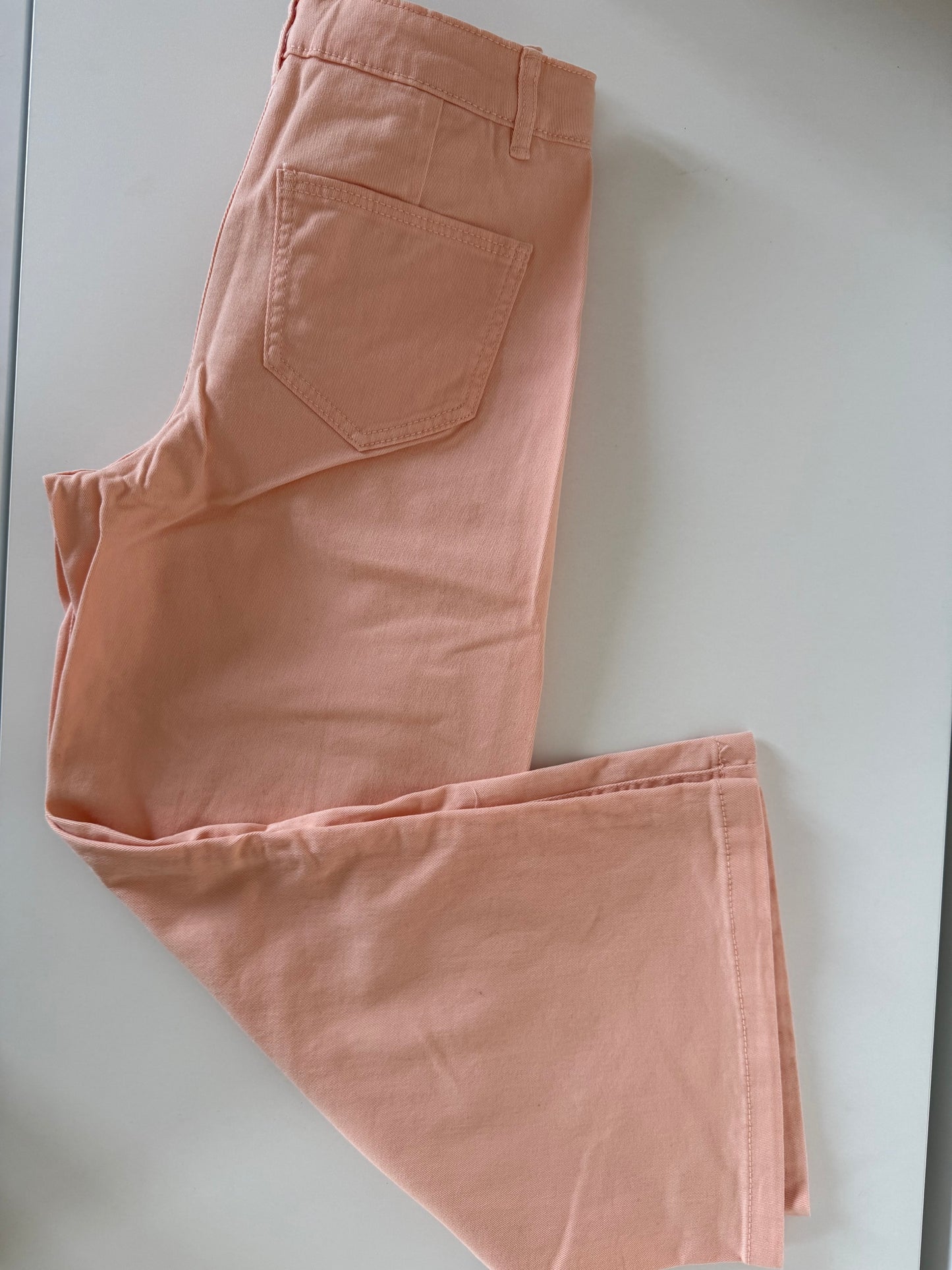 OKAIDI Wideleg Jeans lachsfarben 140