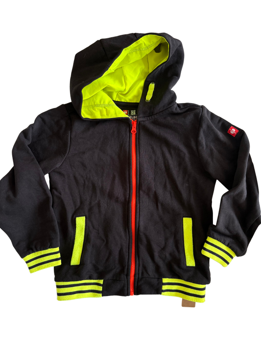 ENGELBERT STRAUSS Sweatjacke schwarz gelb 122/128