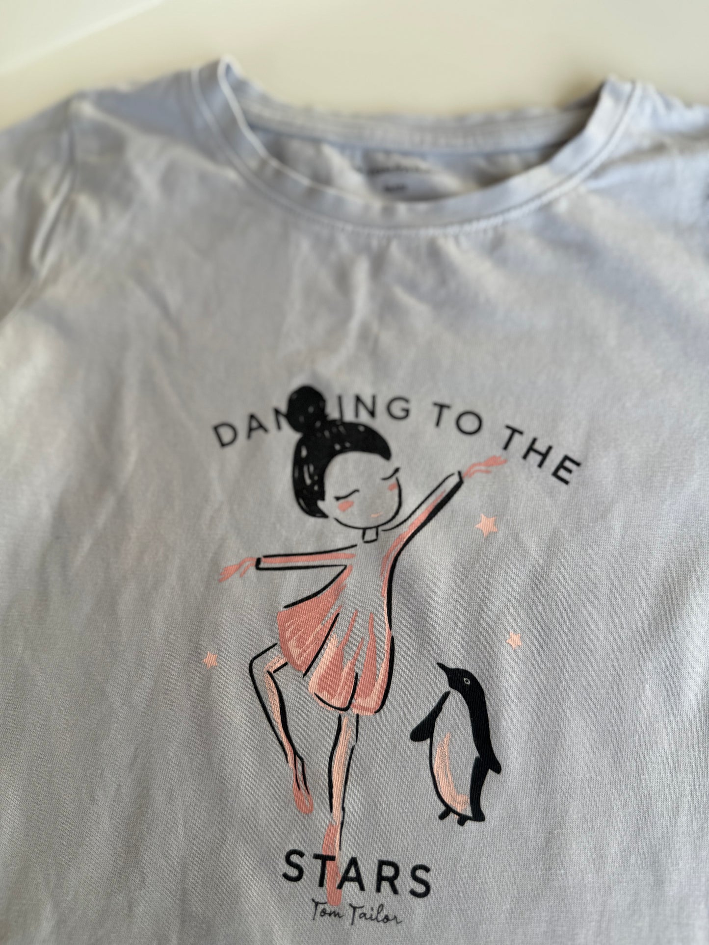 TOM TAILOR Langarmshirt Ballerina hellblau 116/122