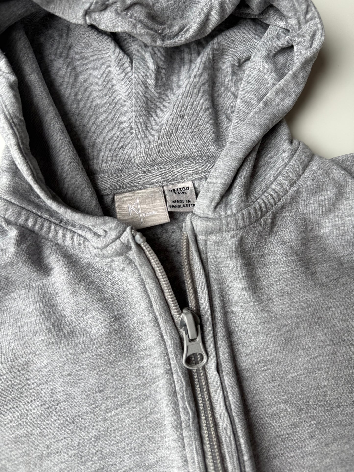 K-TOWN Sweatjacke grau 98/104