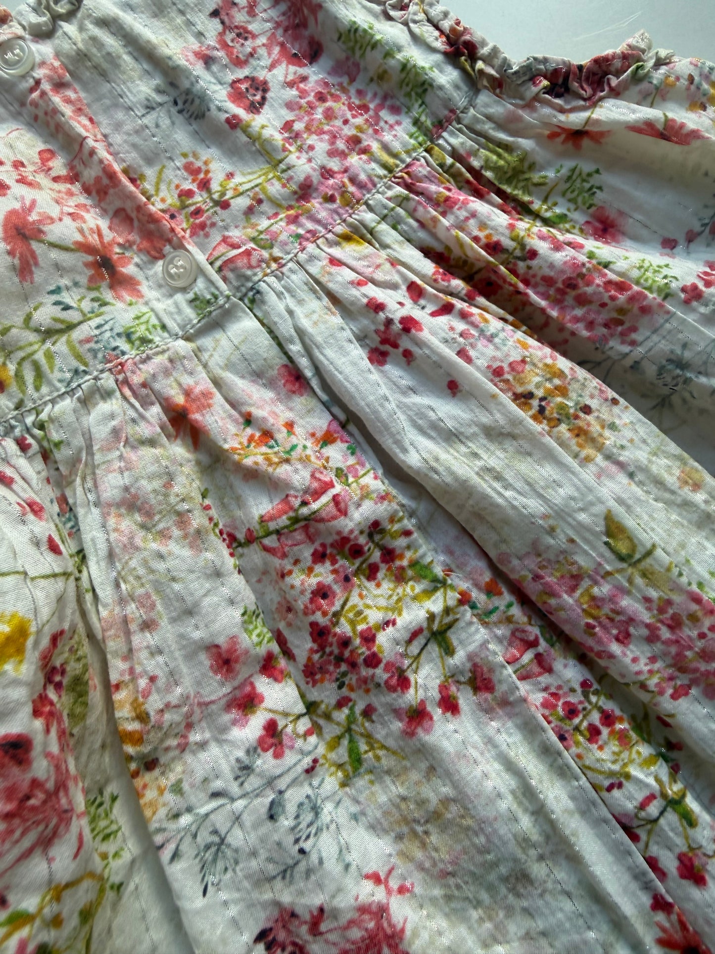 NEXT Kleid Sommer Blumen 98