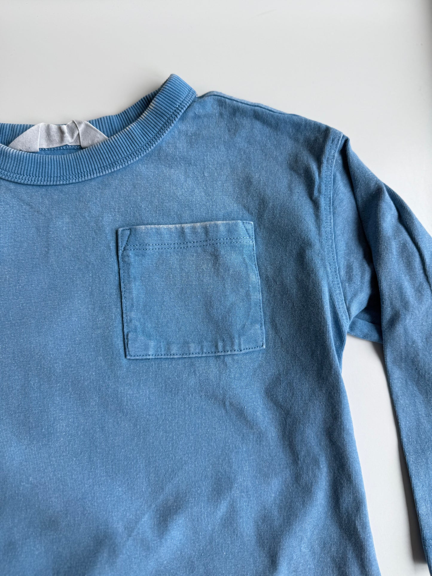 H&M Langarmshirt blau 92