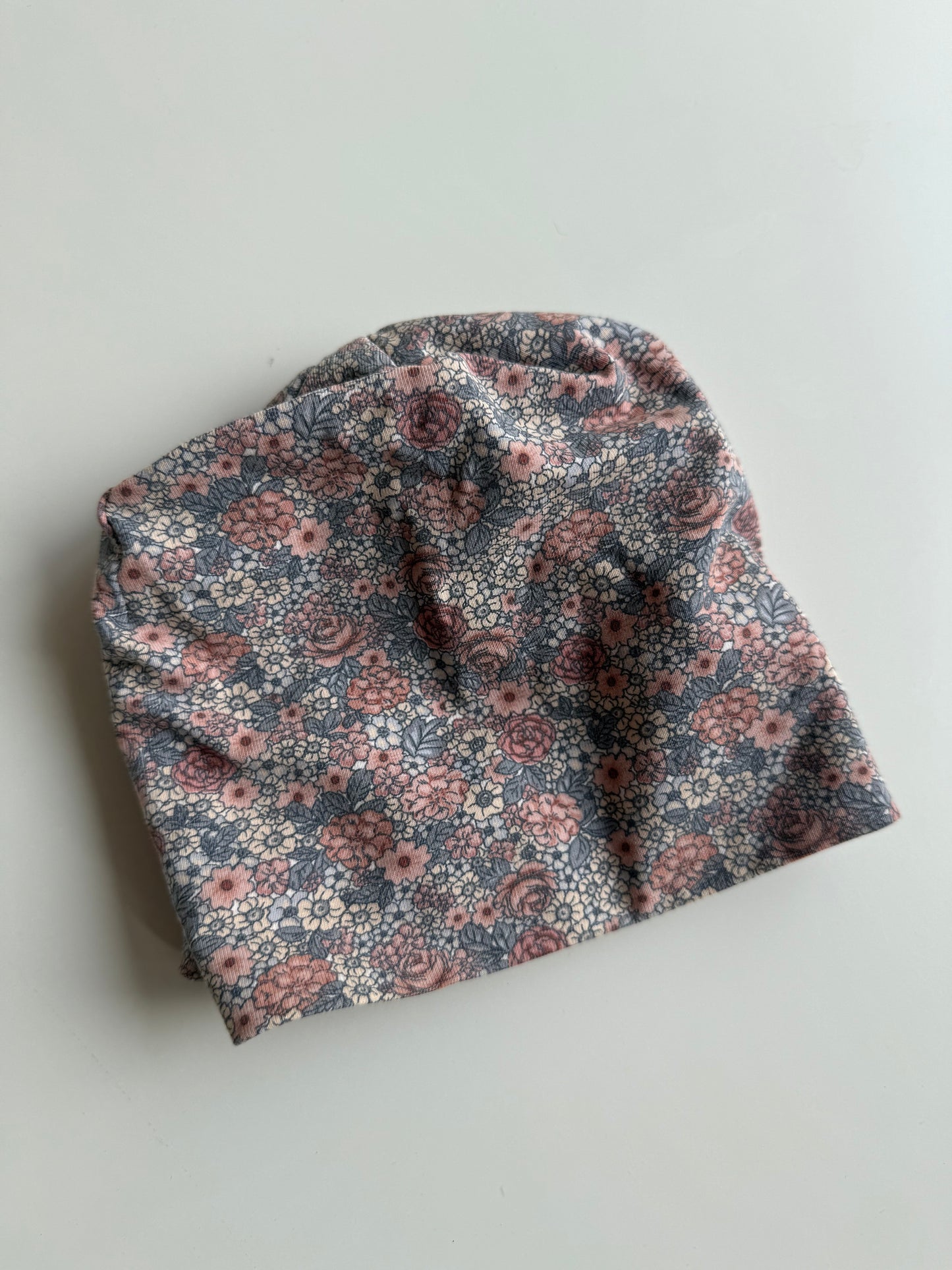 H&M Mütze Beanie Streublumen 62/68