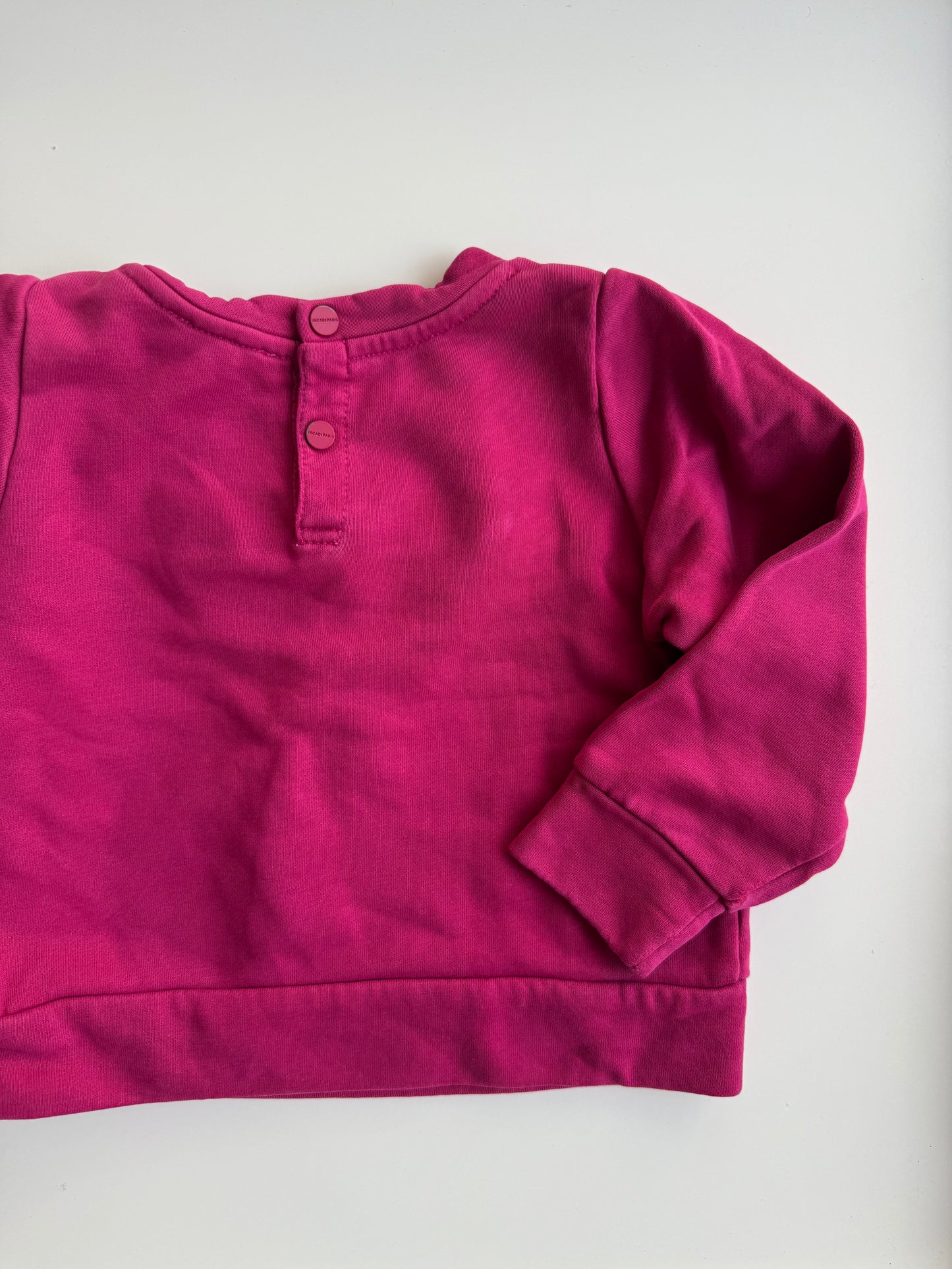JACADI Sweatshirt Schleife pink 98