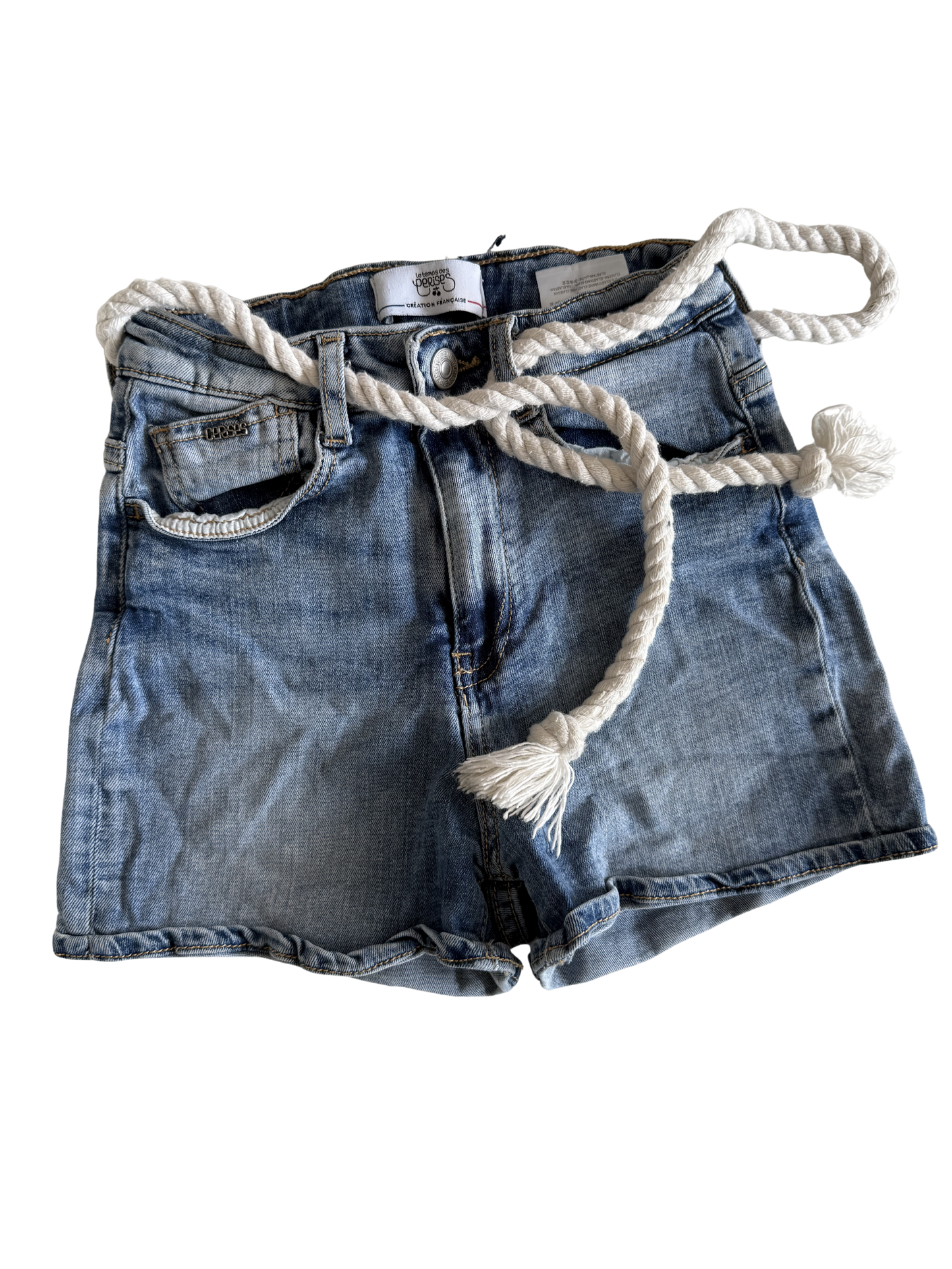 LE TEMPS DES CERISES Shorts Jeans blau 152