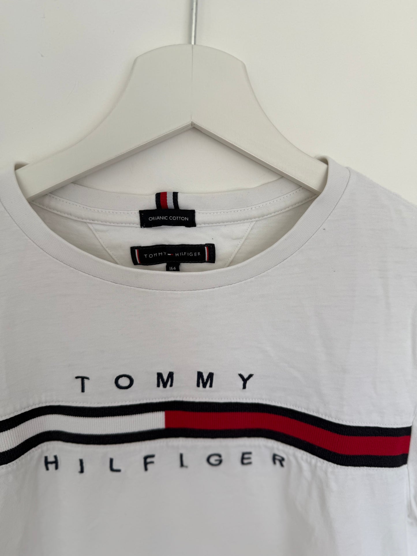 TOMMY HILFIGER T-Shirt weiß 164