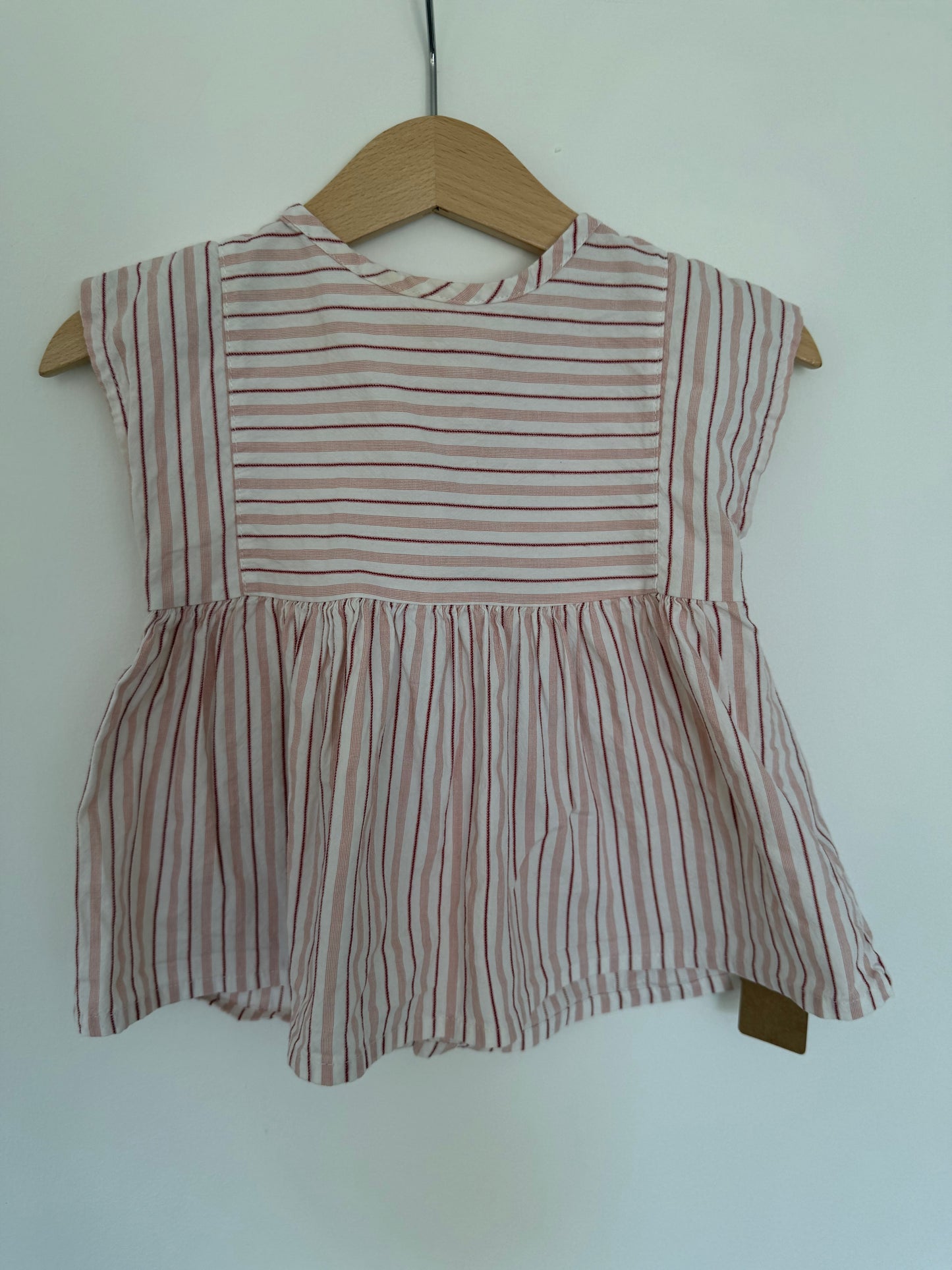 1+ in the family Kleid Tunika Leinen apricot weiß 80