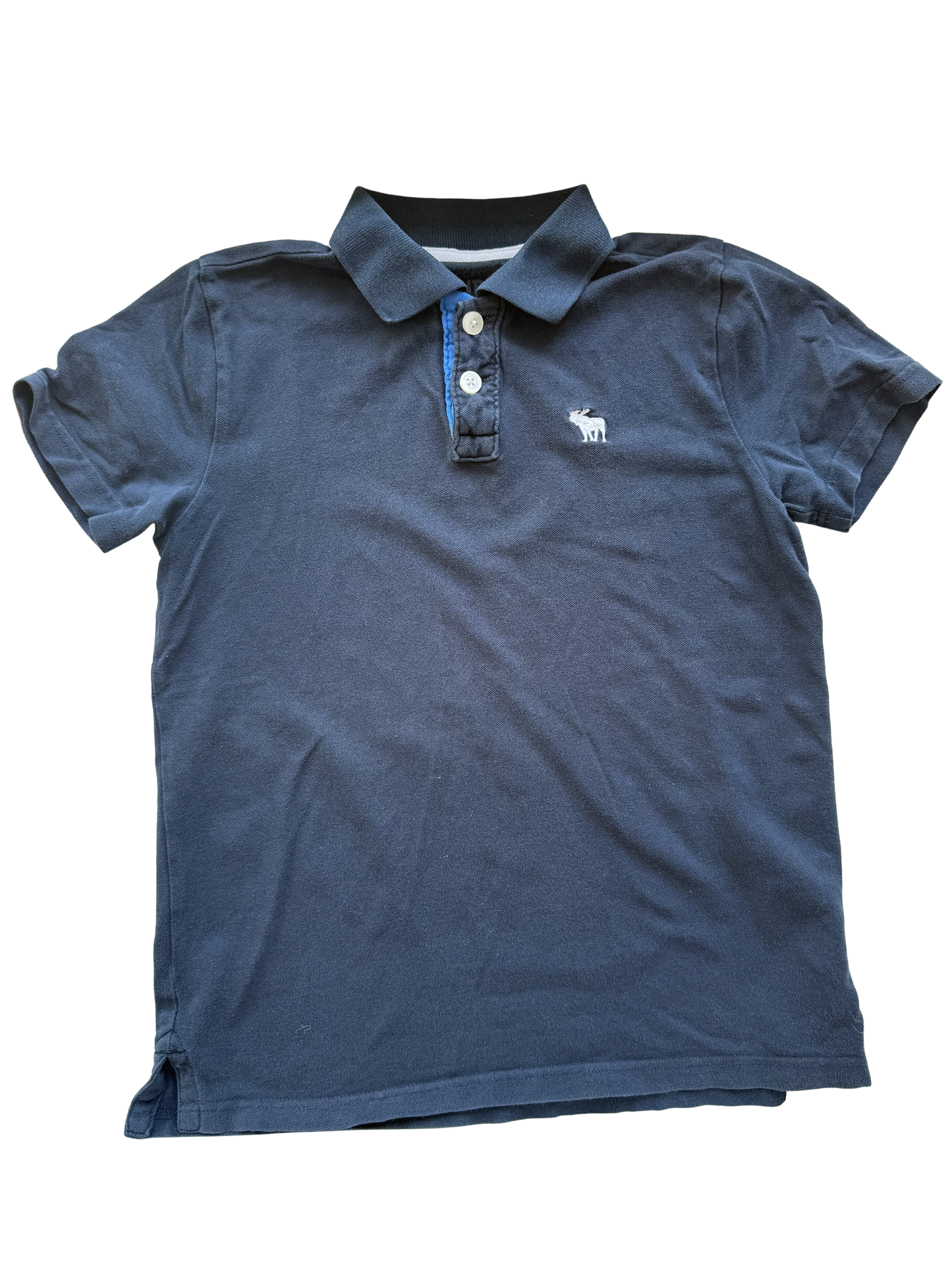 ABERCROMBIE & FITCH Poloshirt dunkelblau 146/152