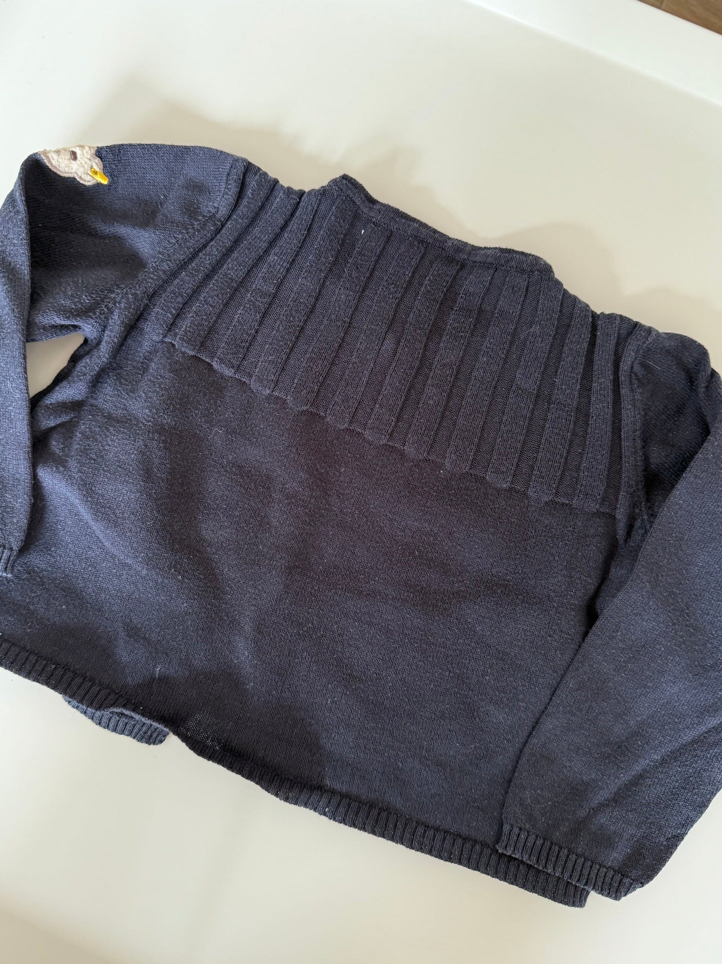 STEIFF Strickjacke dunkelblau 80