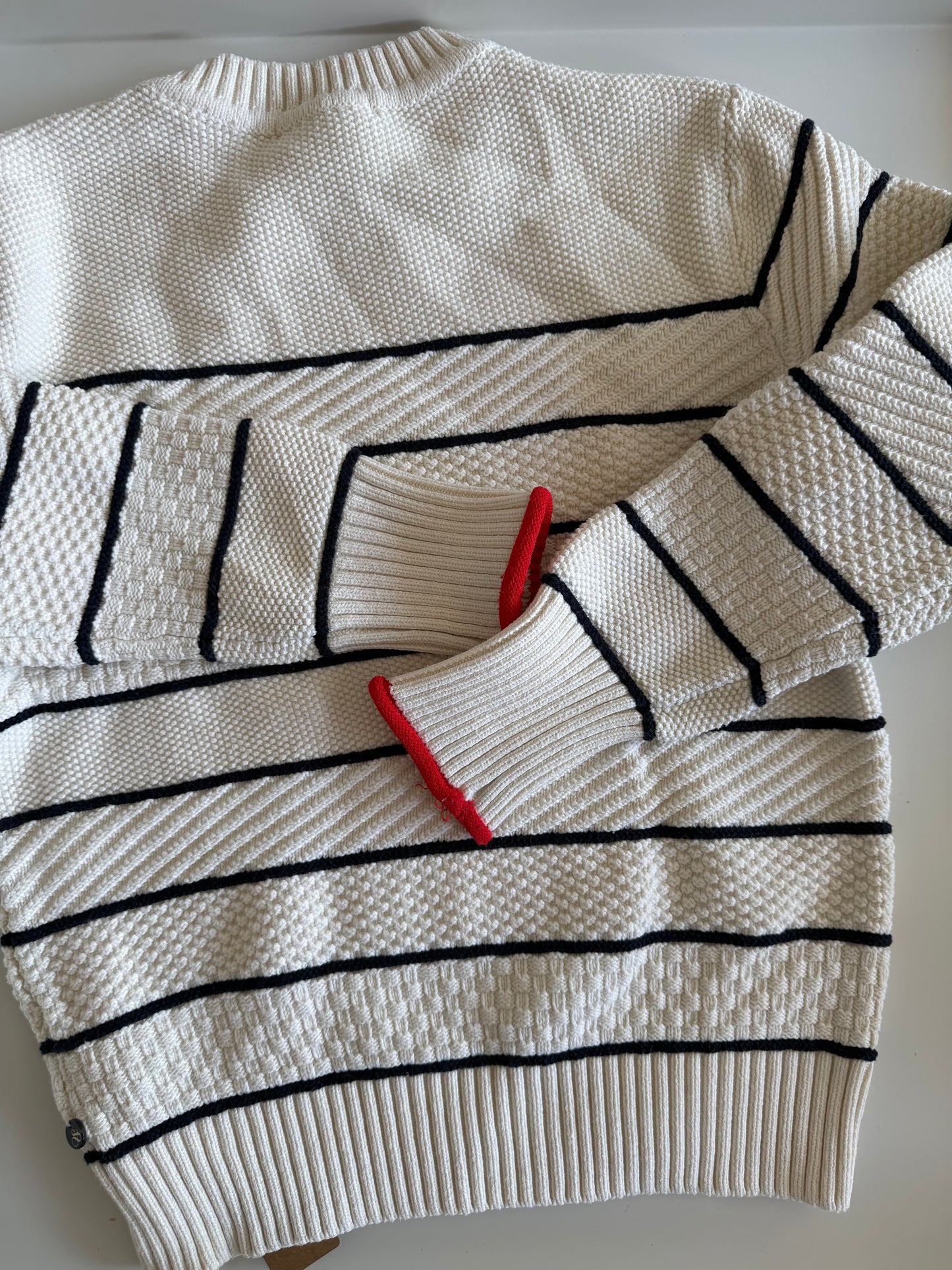 SCOTCH & SODA Pullover gestreift blau weiß rot 158/164