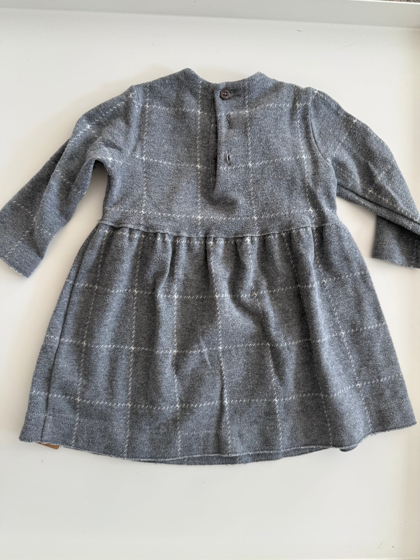 IL GUFO Kleid grau 74
