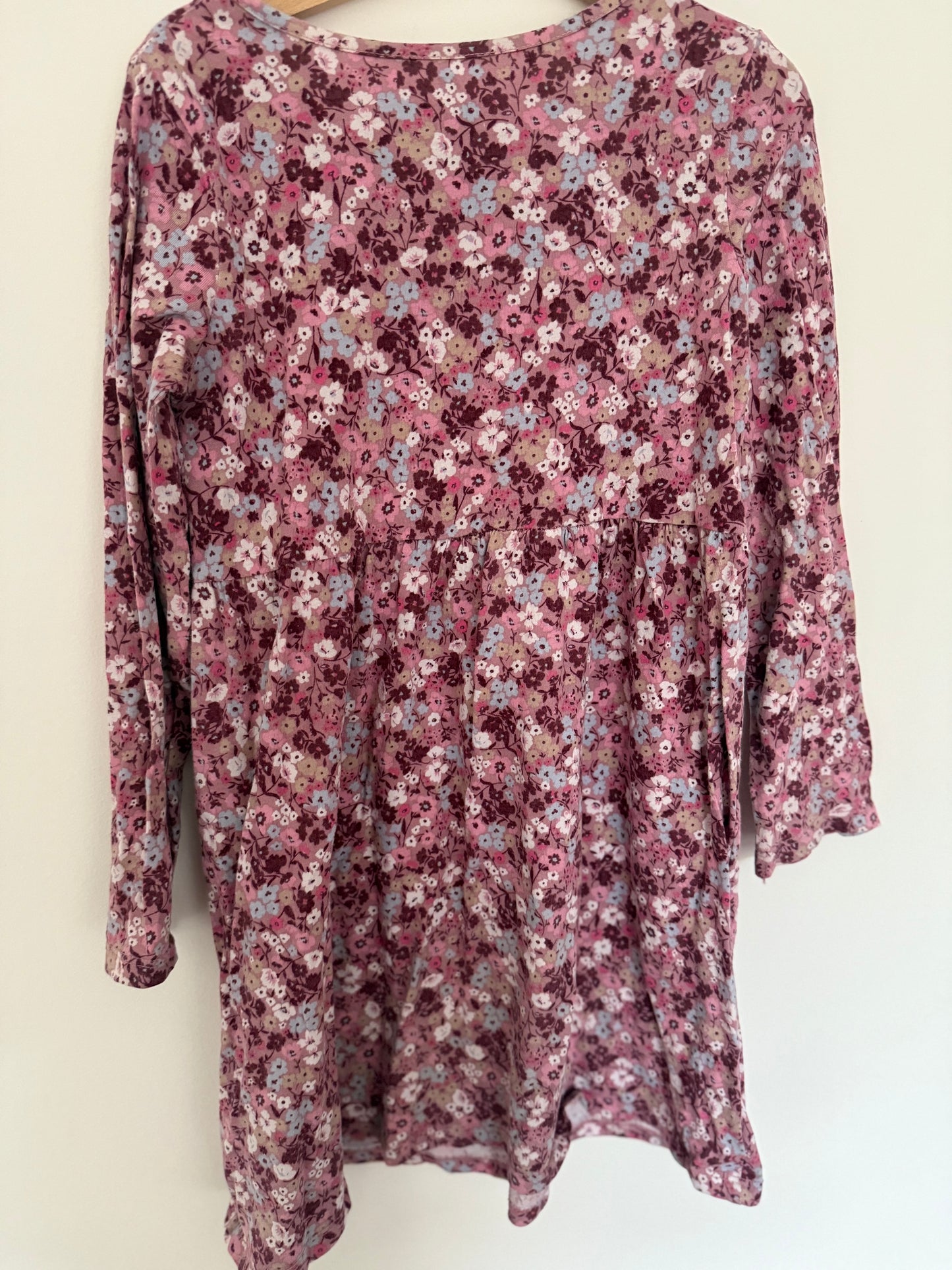 H&M Kleid Streublumen 122/128
