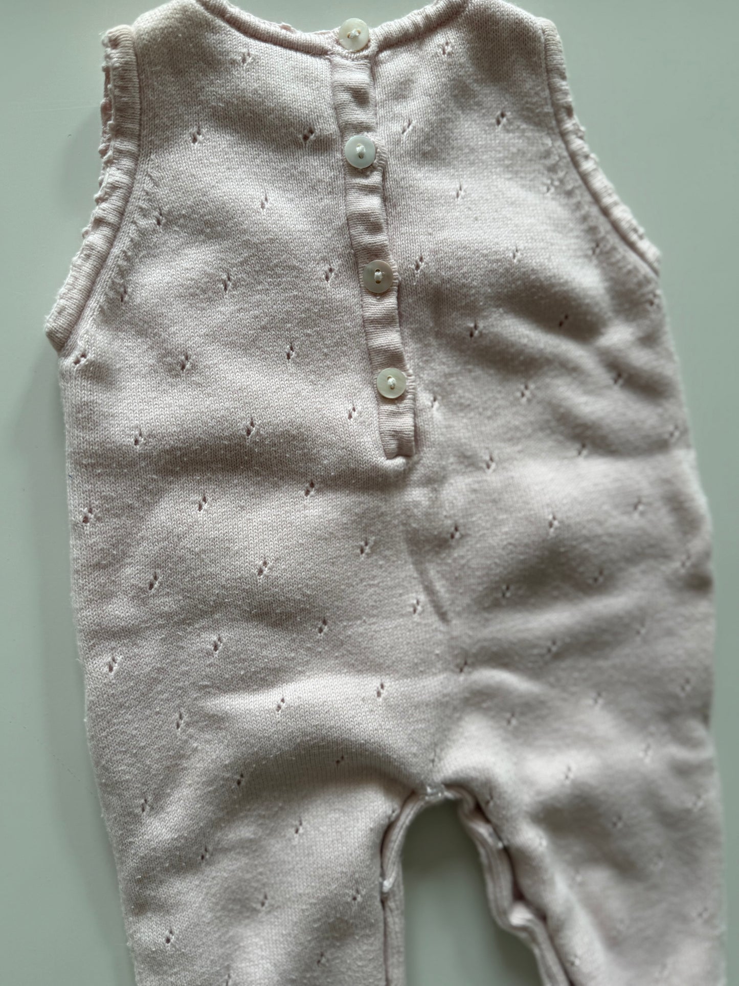 Bout‘chou Strampler Strick rosa 50/56