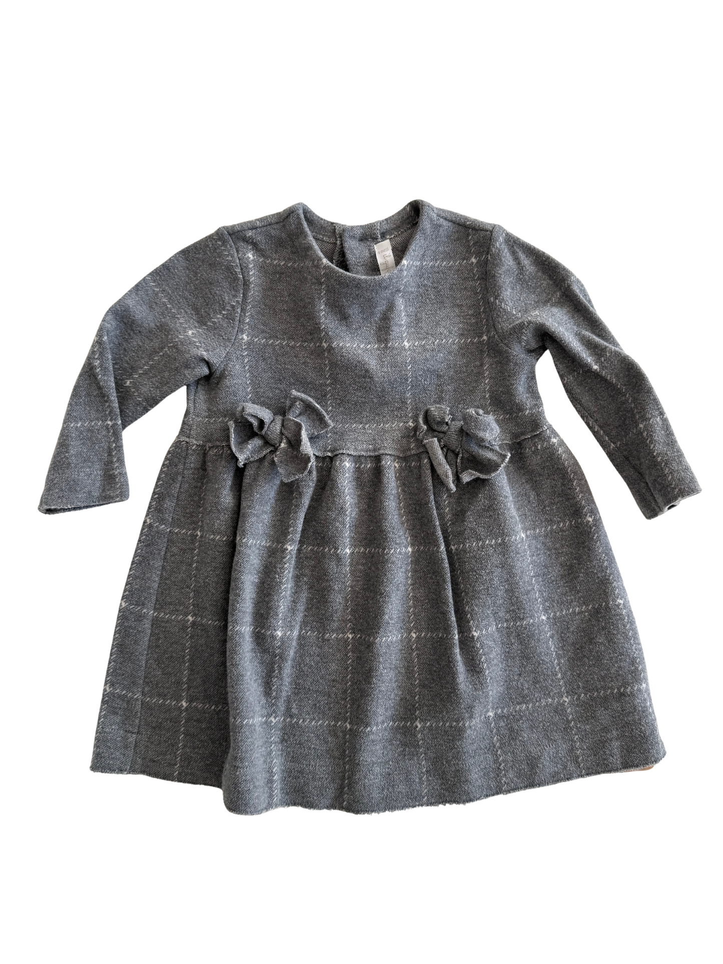 IL GUFO Kleid grau 74