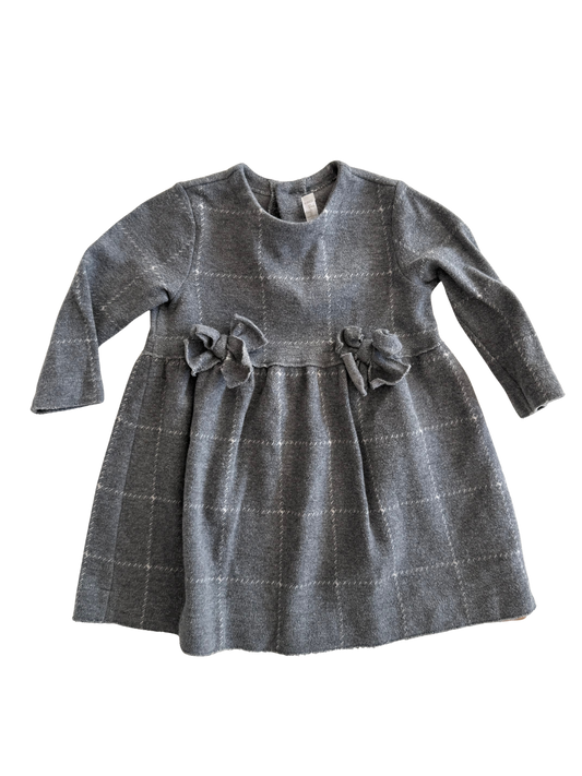 IL GUFO Kleid grau 74