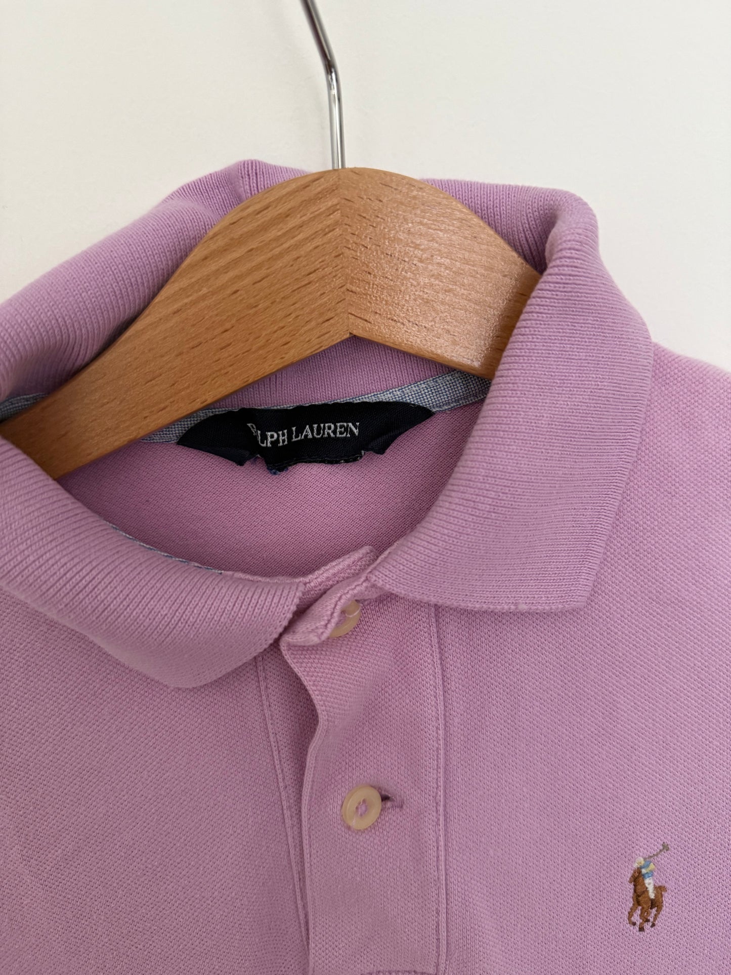 RALPH LAUREN Polokleid rosa Flieder 128