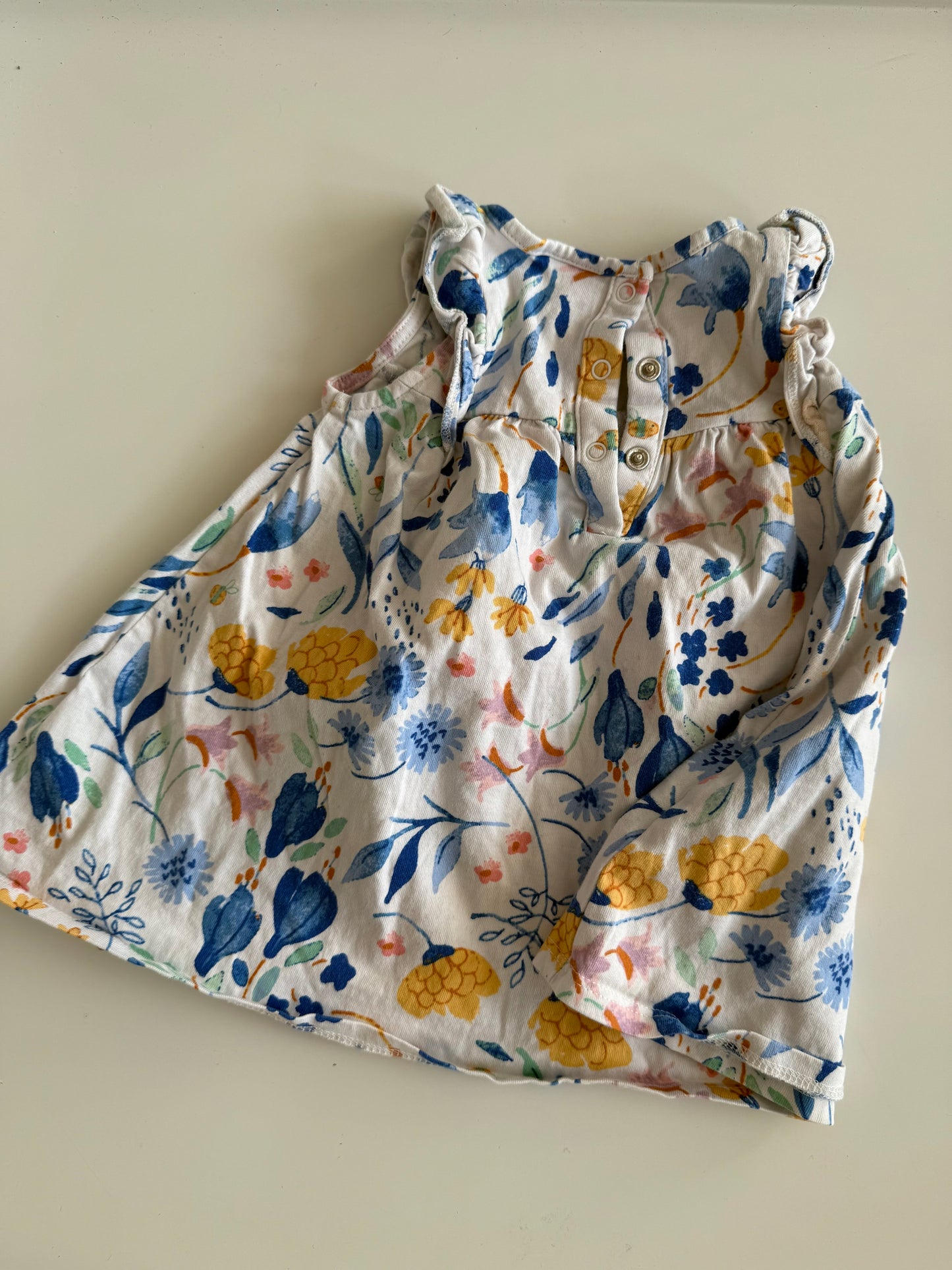 NEXT Kleid bunt Blumenprint 62/68