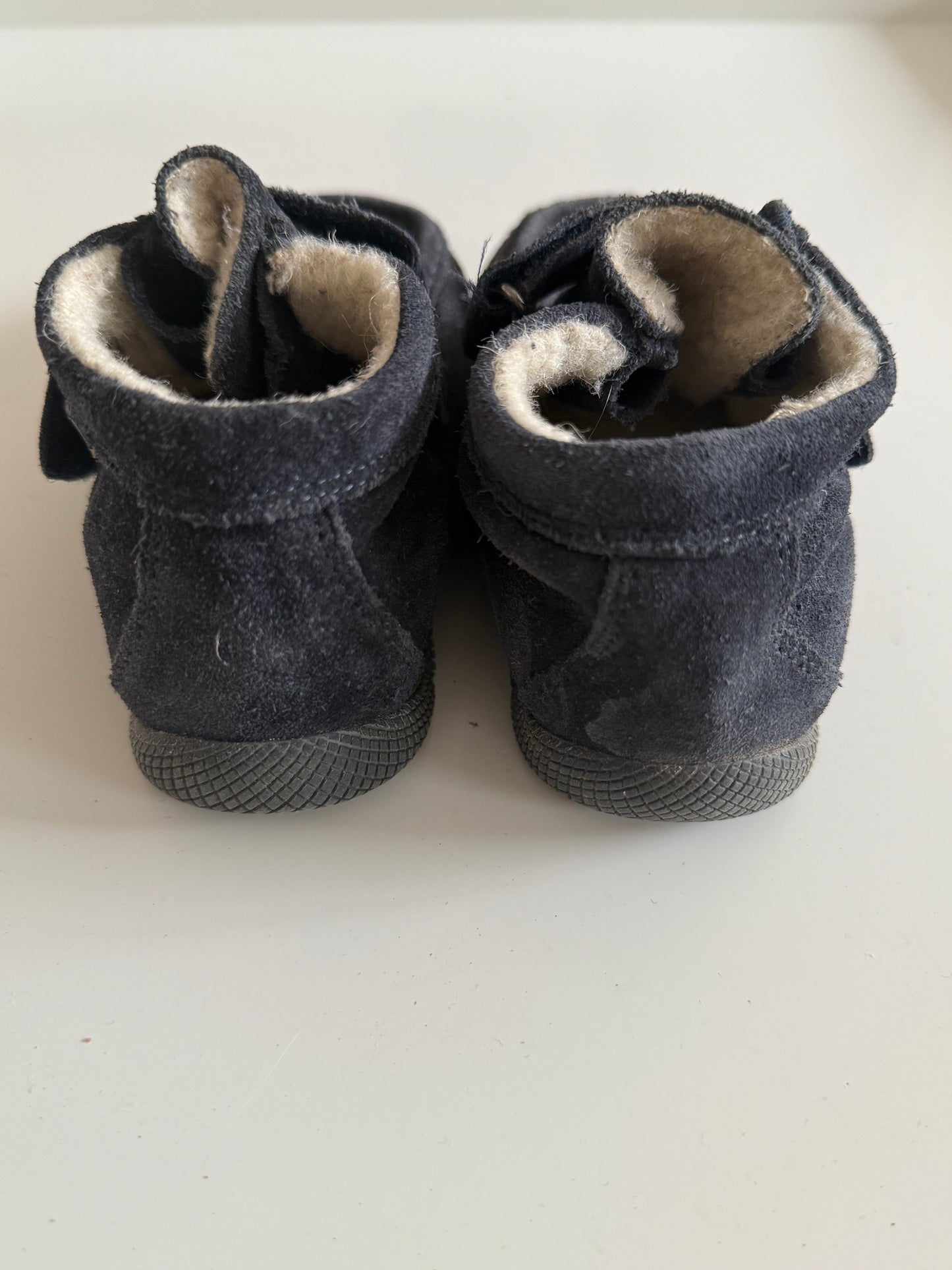 Naturino Wildlederschuhe Wolle Winterschuhe dunkelblau 28