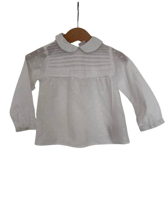 ZARA Bluse weiß 80