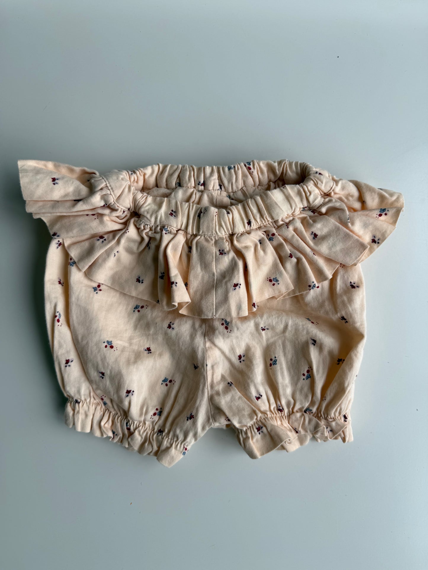 KONGES SLØJD Shorts apricot Blümchen 62/68