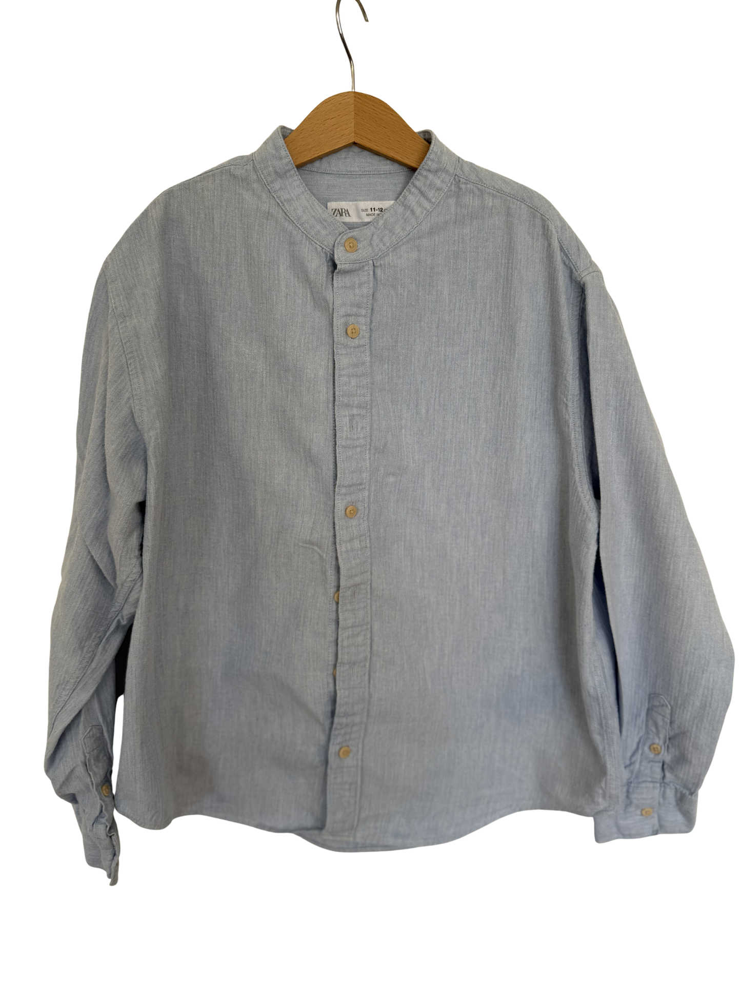 ZARA Hemd hellblau 152