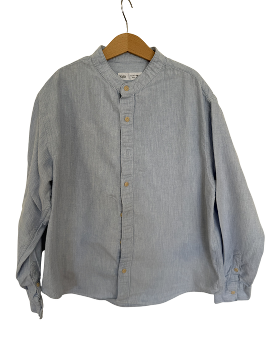 ZARA Hemd hellblau 152