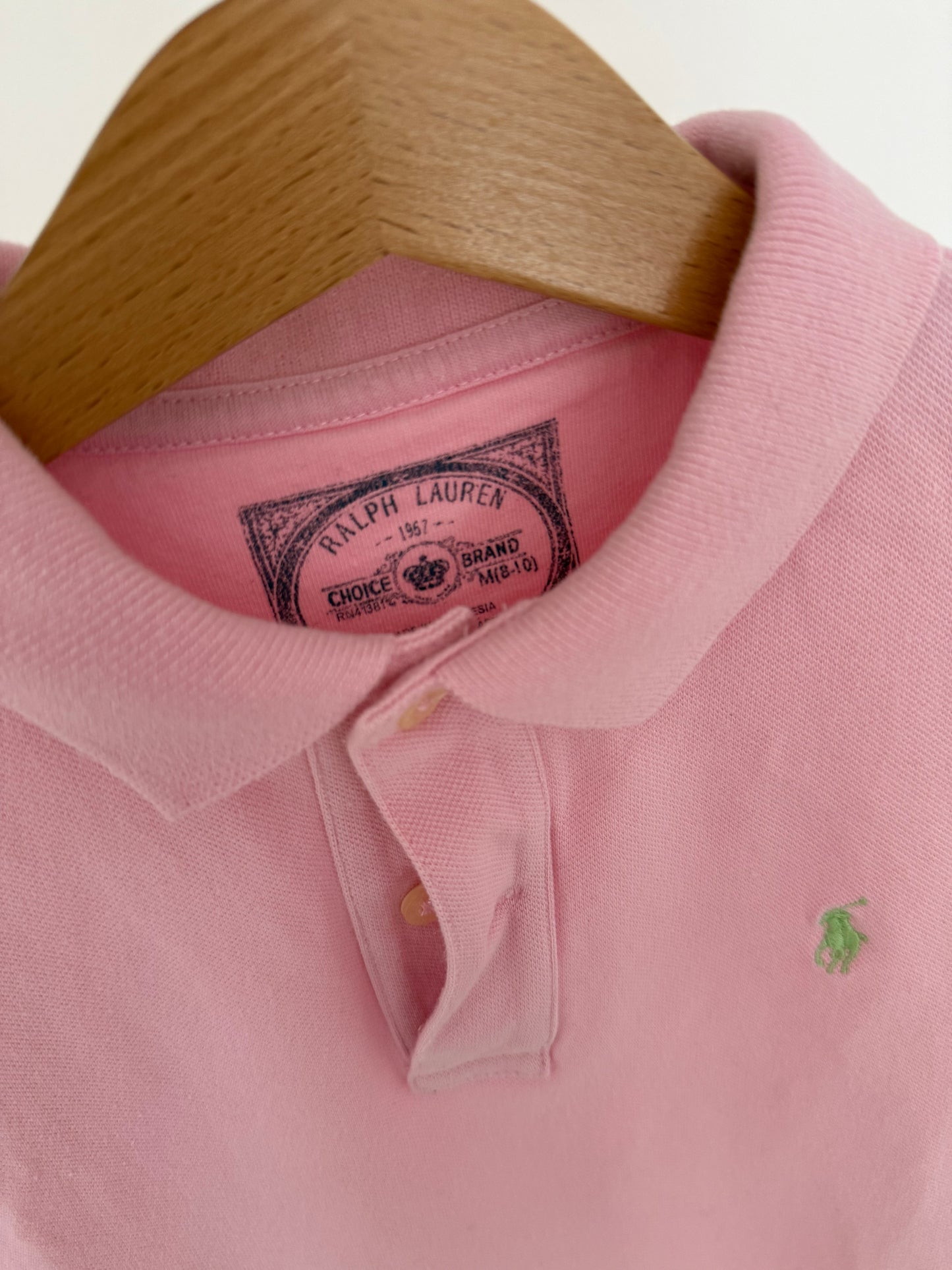 RALPH LAUREN Kleid Polo rosa 128/134