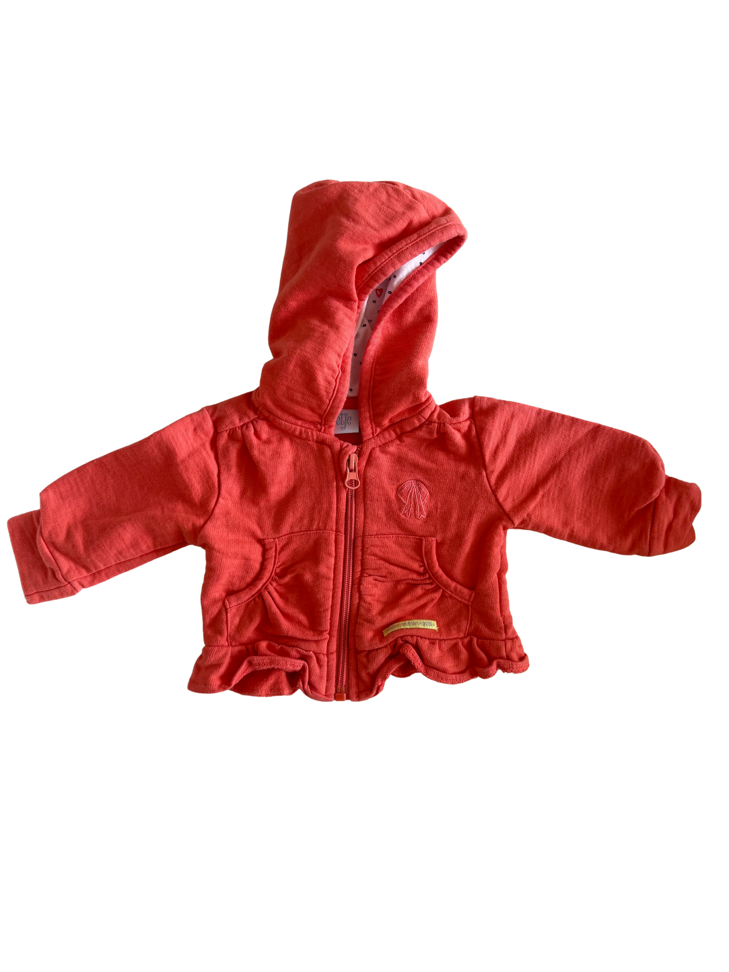 FEETJE Sweatjacke Orangerot 62