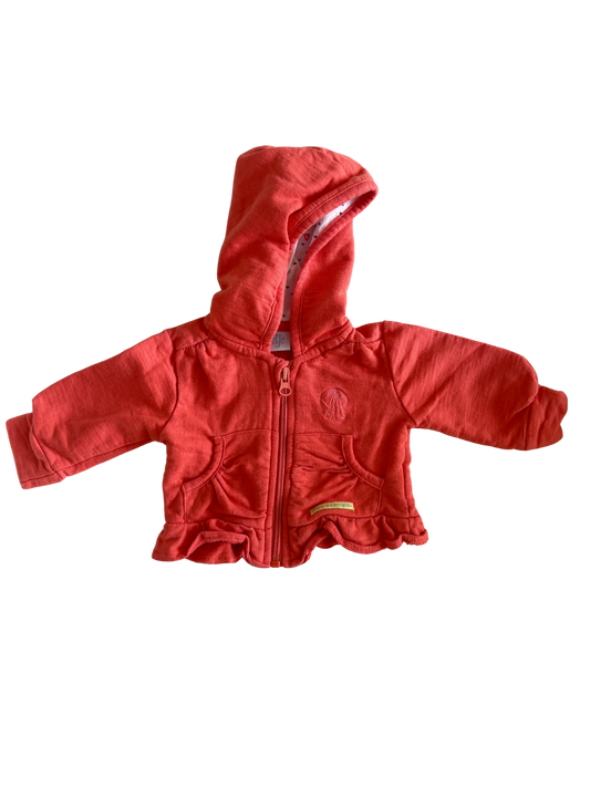 FEETJE Sweatjacke Orangerot 62