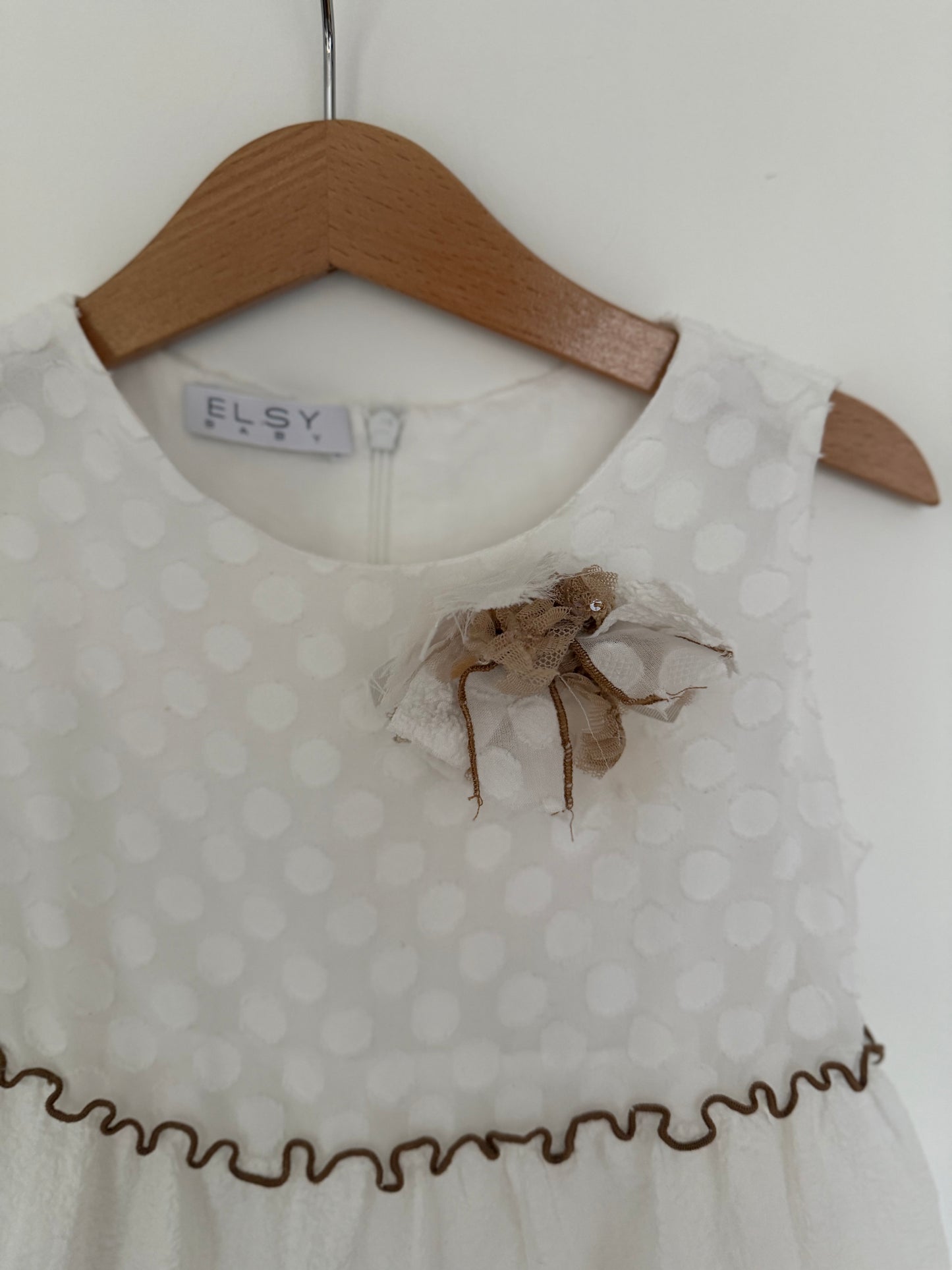 ELSY Kleid weiß Sommer 116