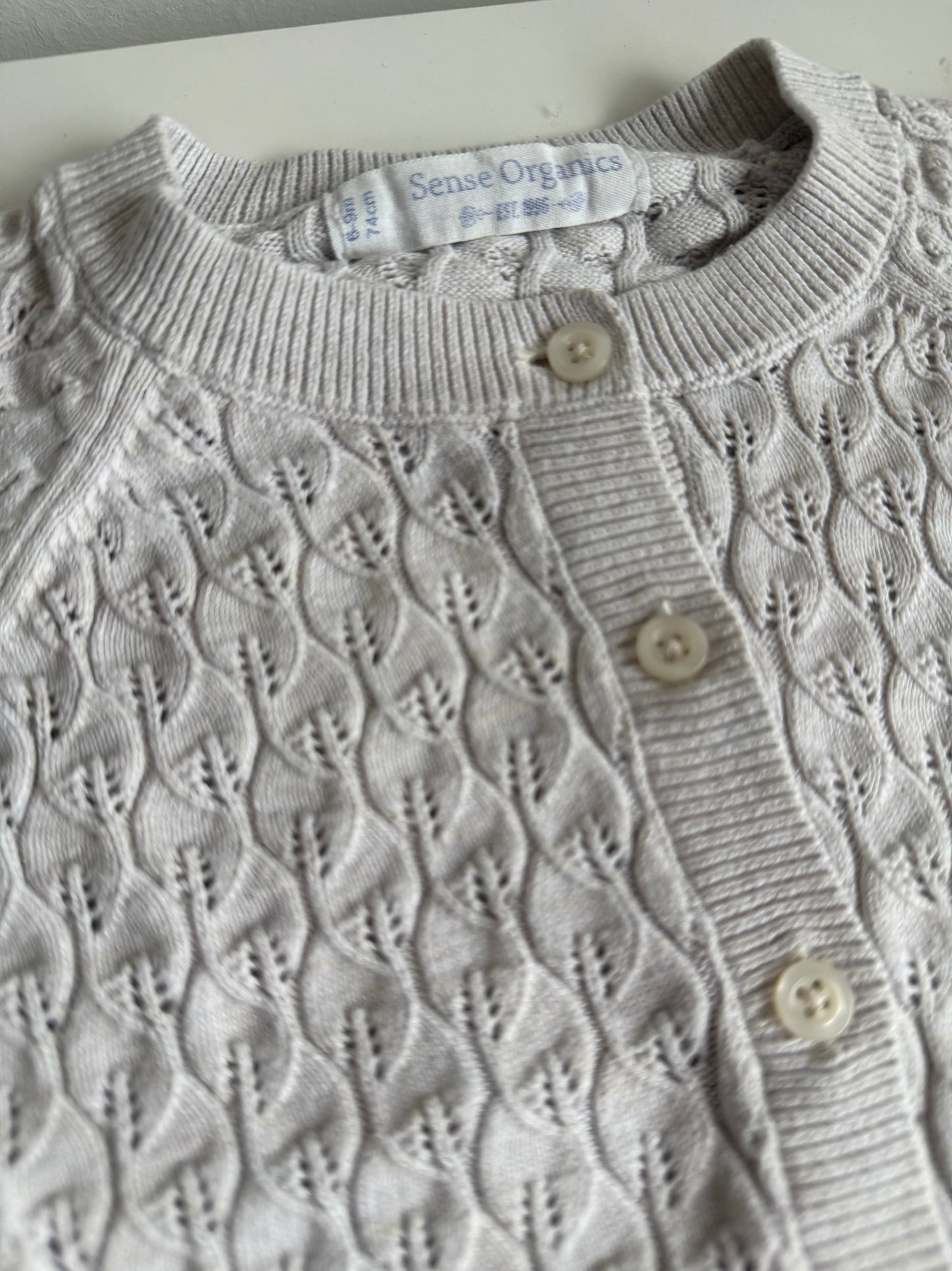 SENSE ORGANICS
Strickjacke beige 74