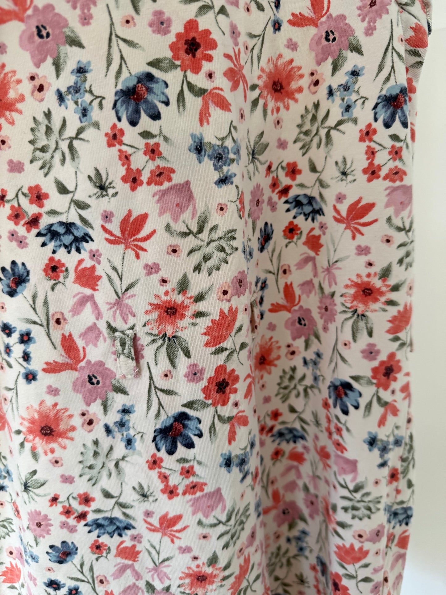 HEMA Kleid Streublumen 122/128