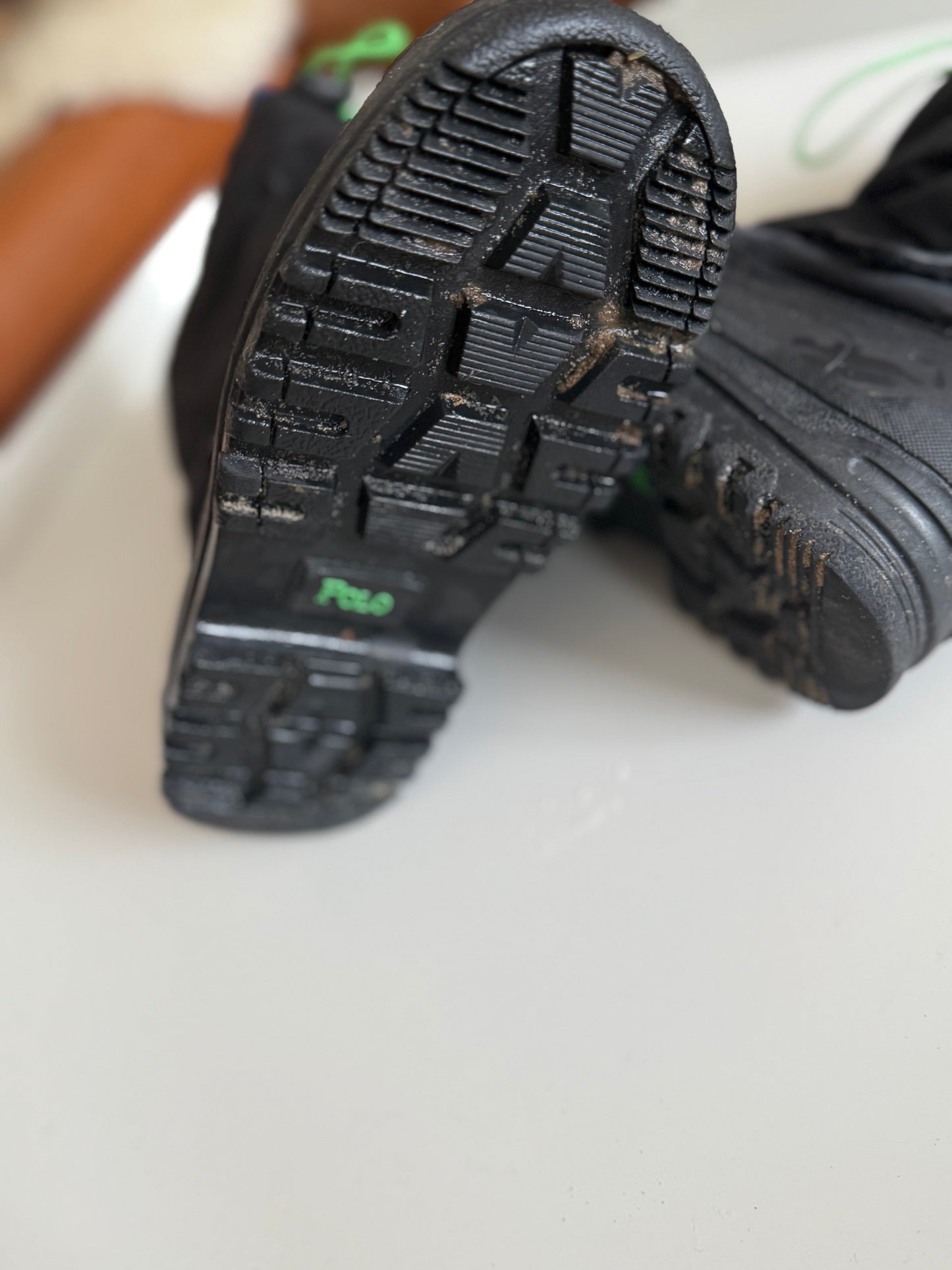 POLO RALPH LAUREN Winterstiefel Schneestiefel schwarz blau 33