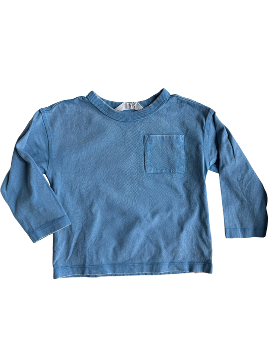 H&M Langarmshirt blau 92