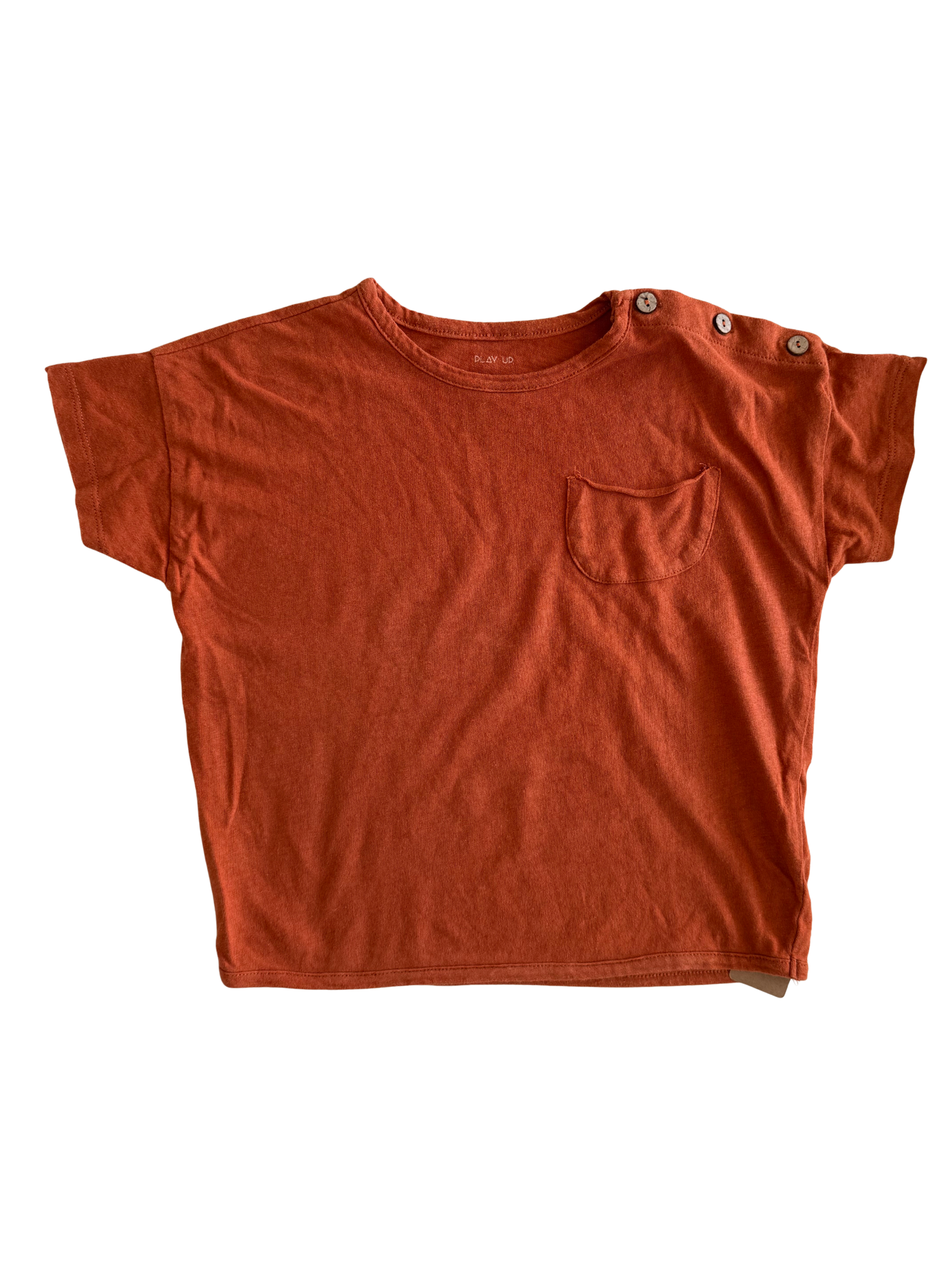 PLAY UP Tshirt orange rostrot 86/92