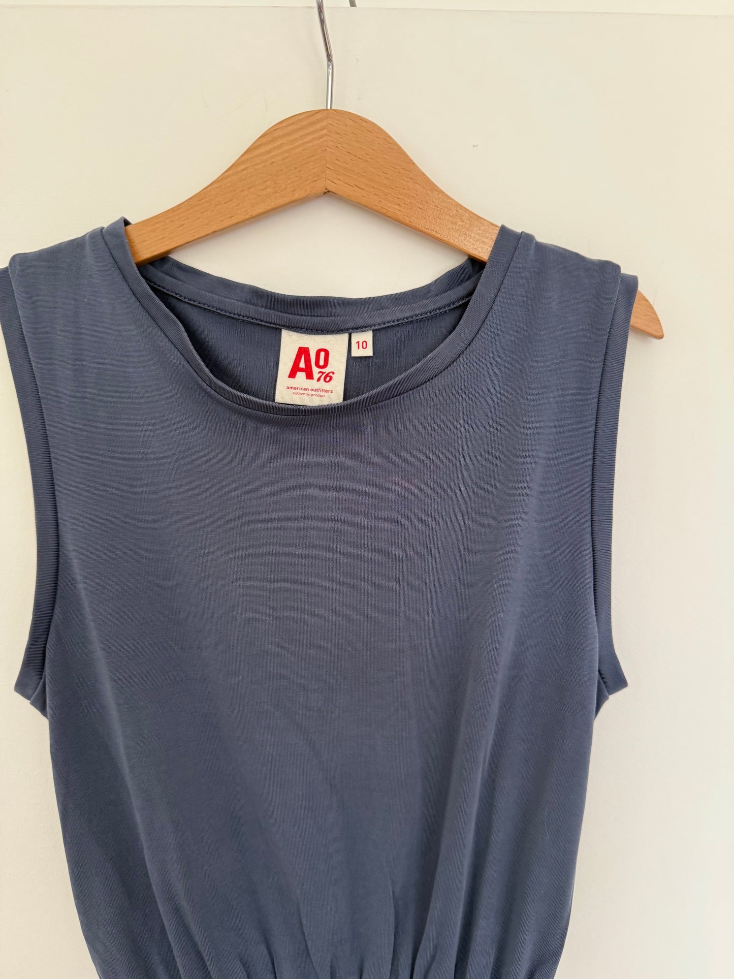 AO76 Kleid Sommer dunkelblau 140