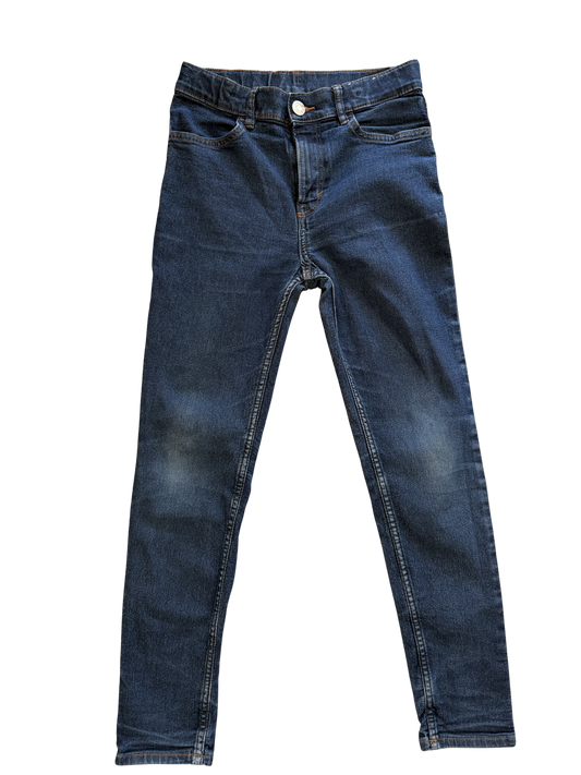 H&M Jeans Slim fit dunkelblau 152