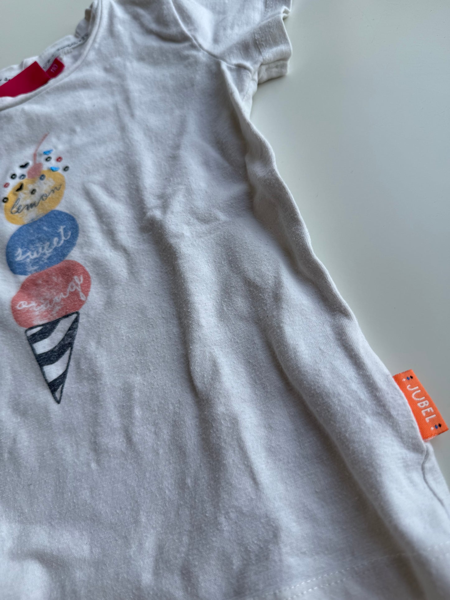 JUBEL T-Shirt Eis weiß 104/110