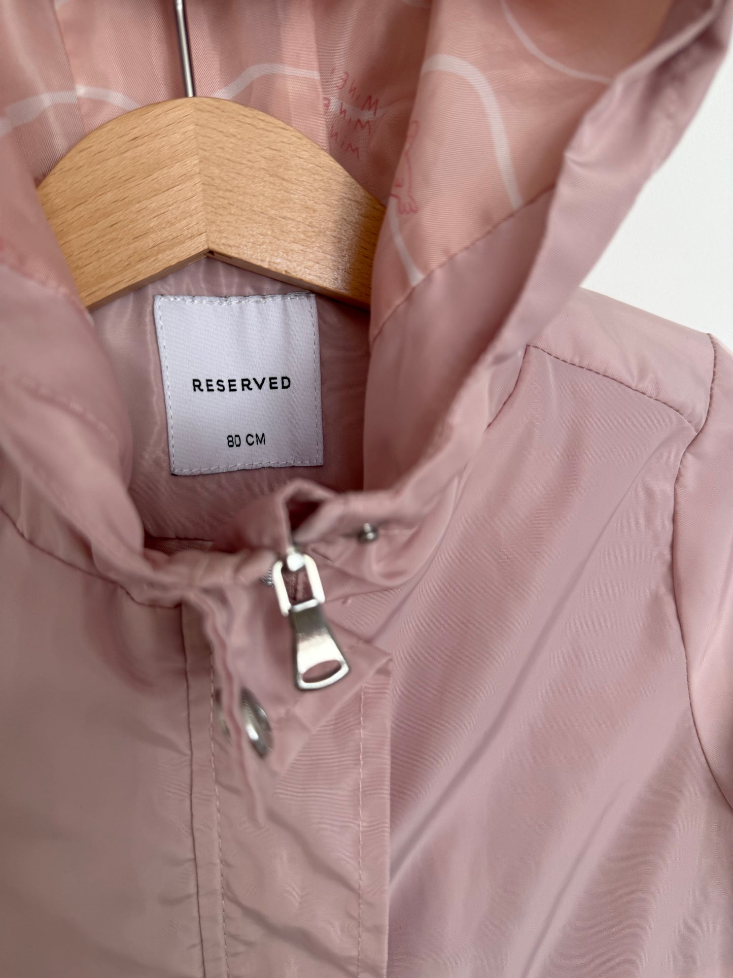 RESERVED Jacke Parka Übergang rosa 80