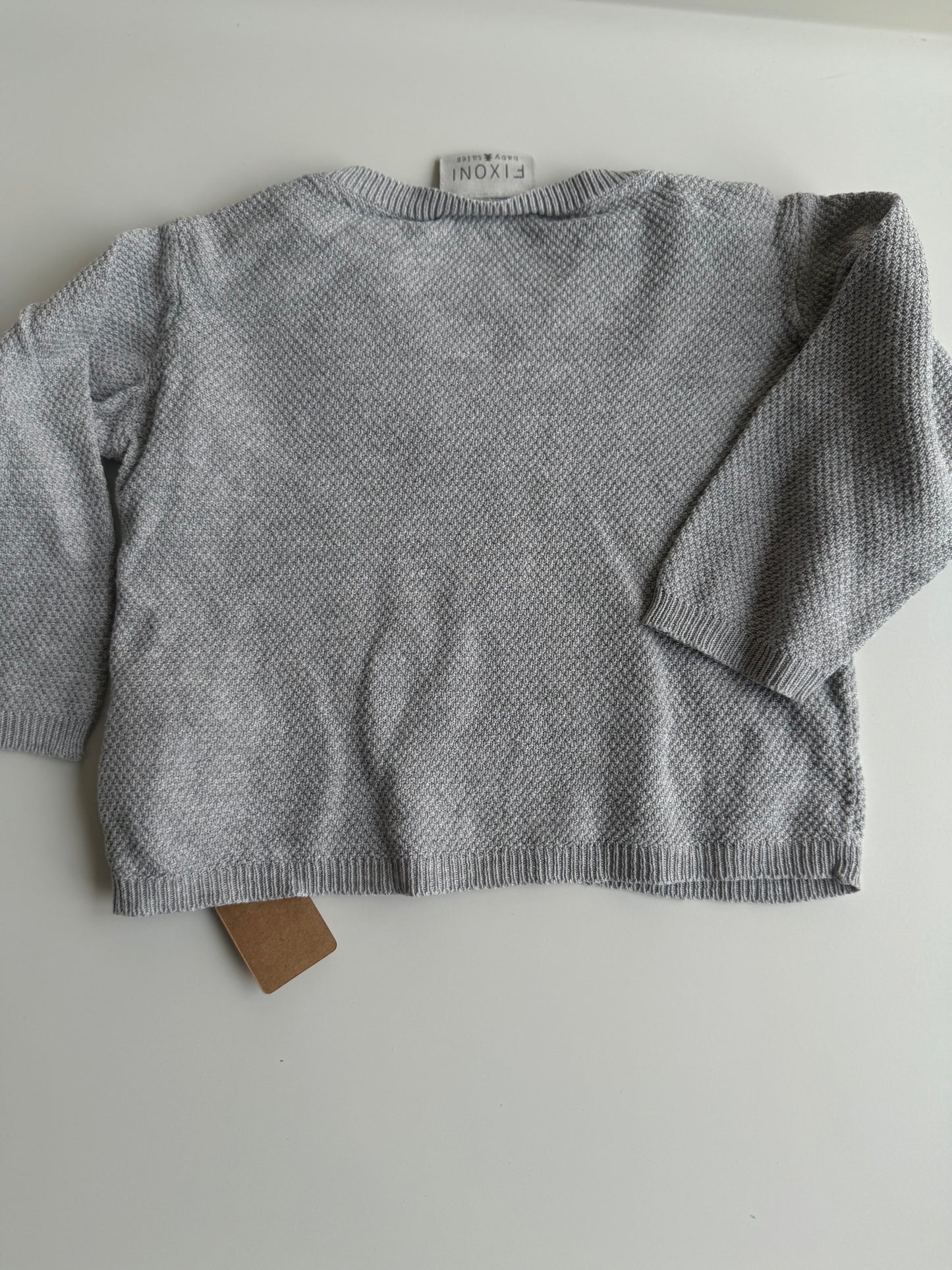 FIXONI Pullover grau 68