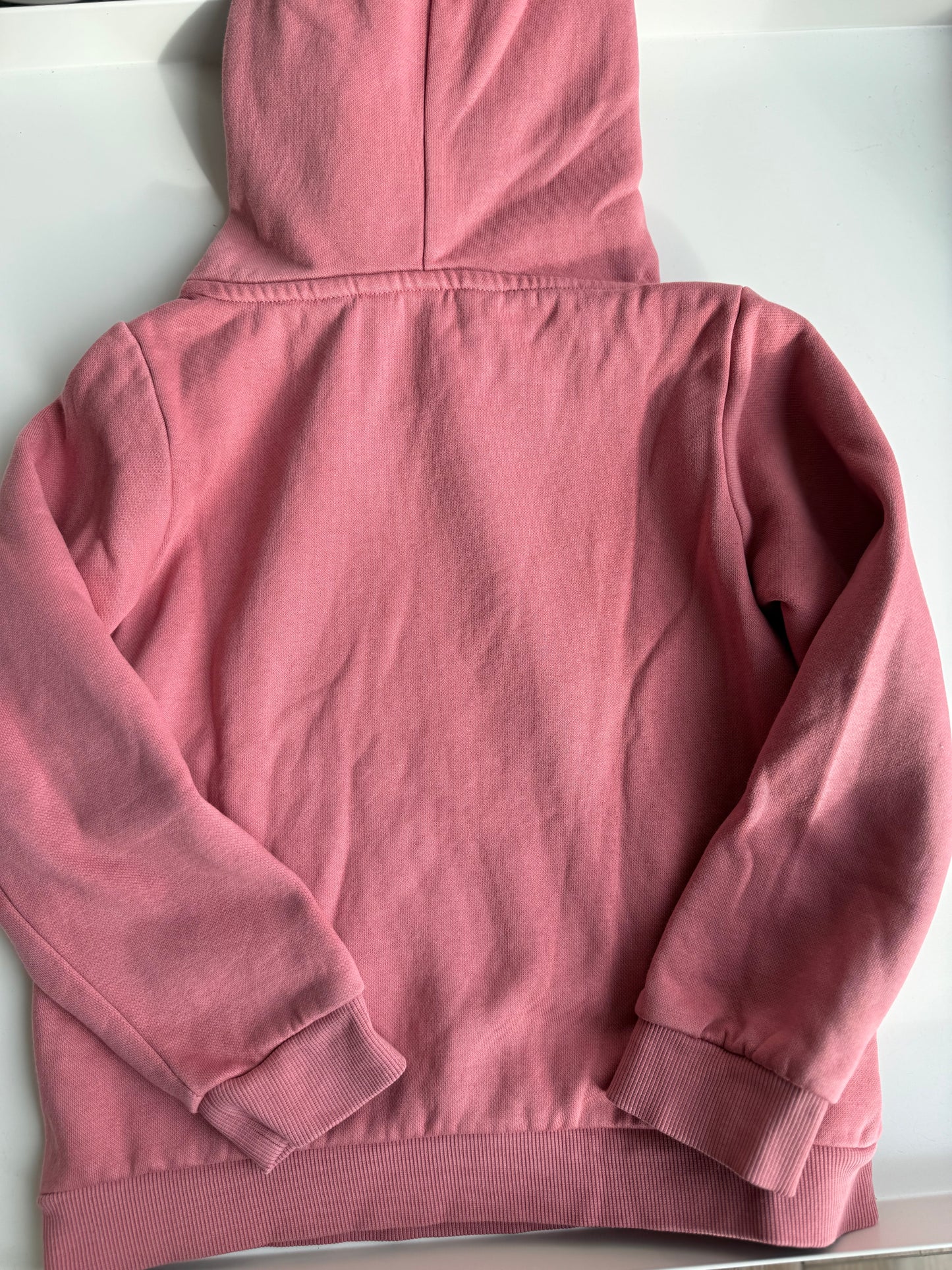 TCHIBO Sweatshirt Einhorn Pailietten rosa 122-128