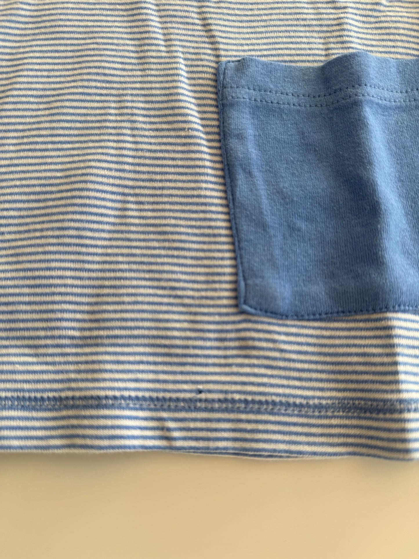 HESSNATUR Tshirt blau weiß 104