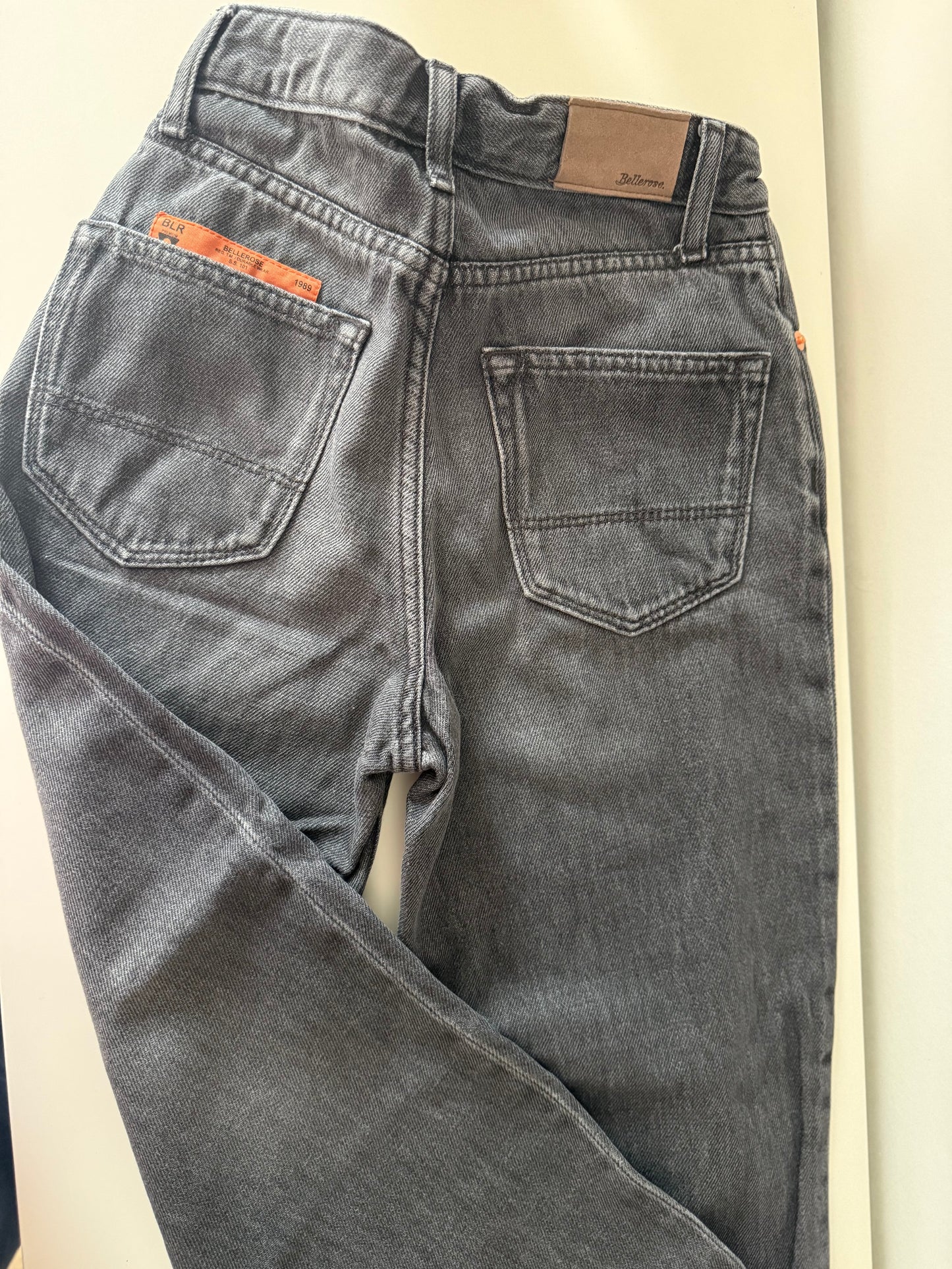 BELLEROSE Jeans grau schwarz 128