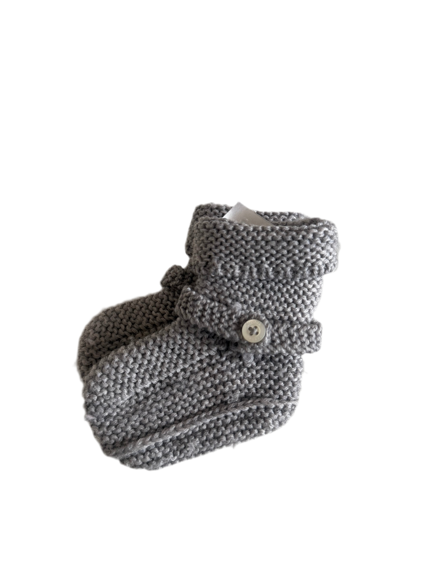 JACADI Wollschuhe Baby grau 16/17