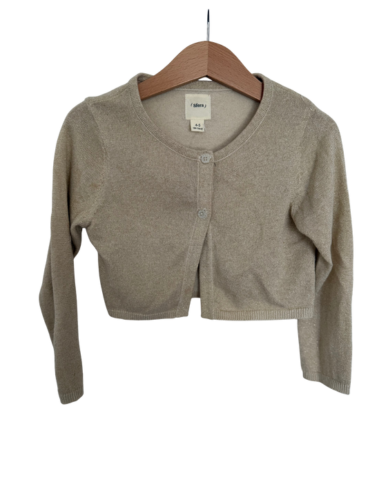 SFERA Bolero Strickjacke Gold 104/110