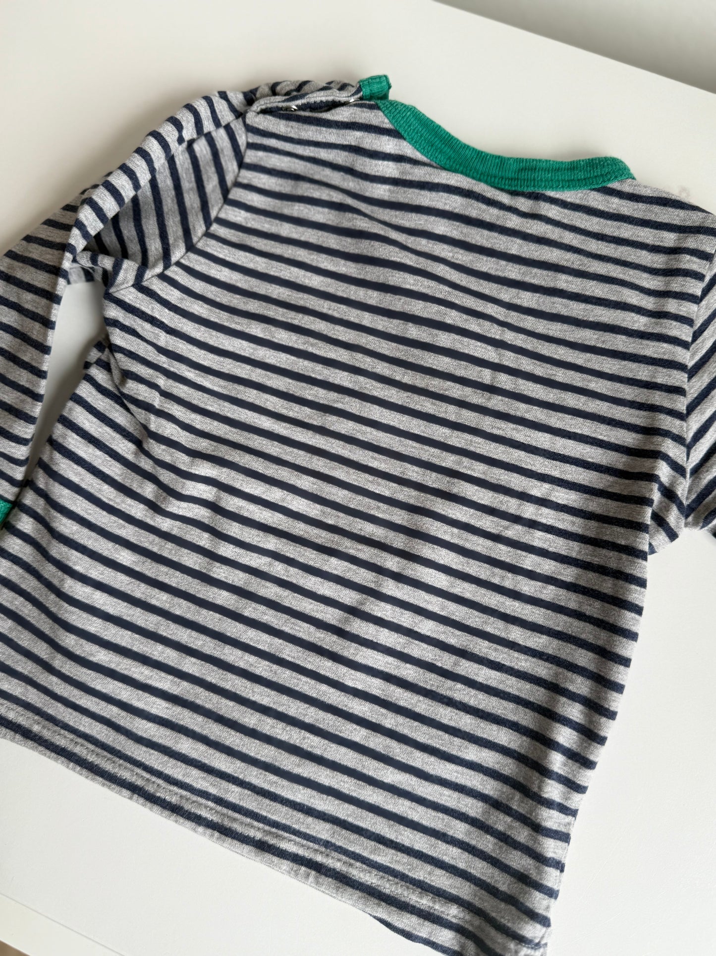 LOUD & PROUD Langarmshirt Blau grau grün 62/68