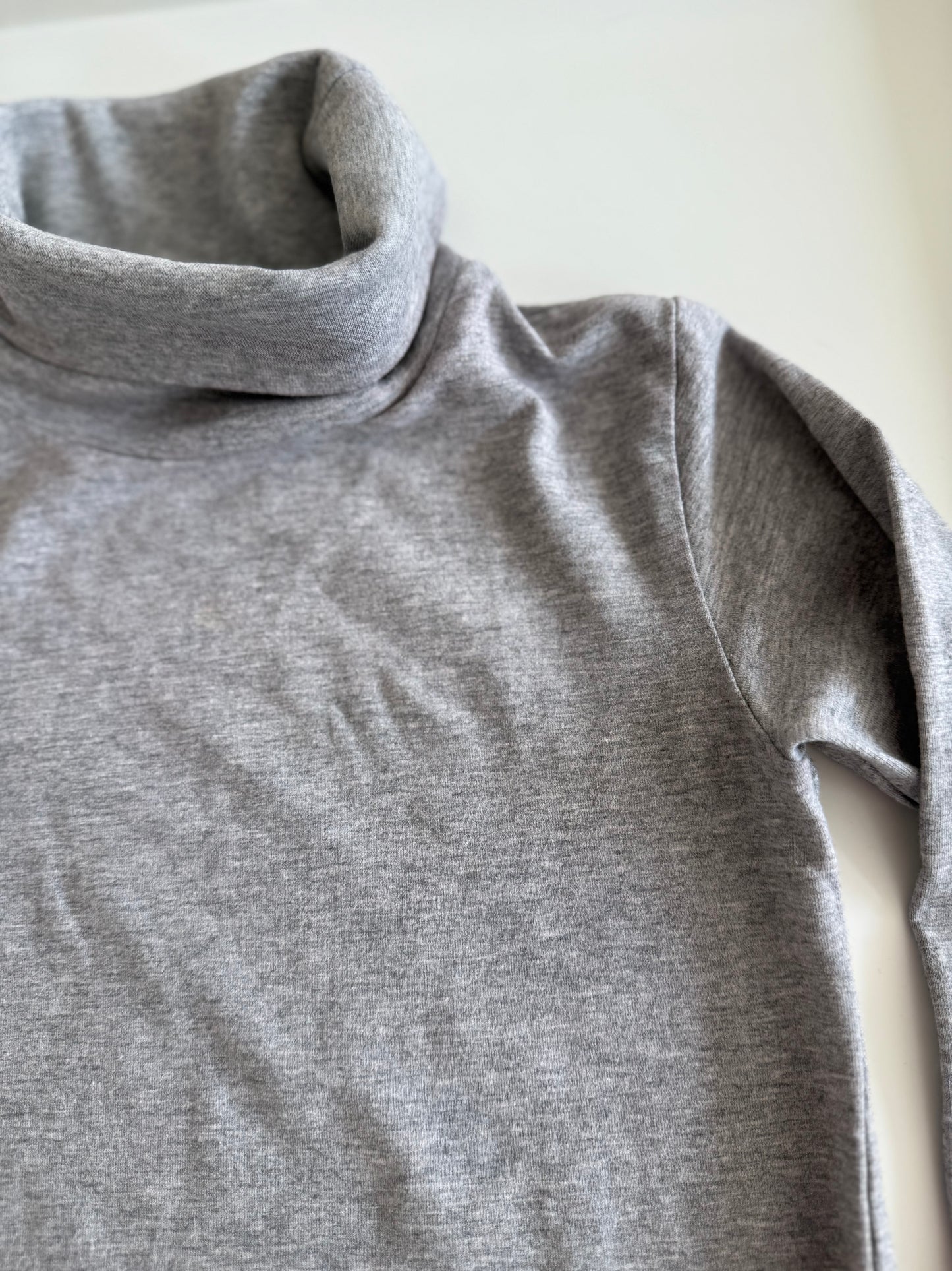 NAME IT Rollkragen Shirt grau 128